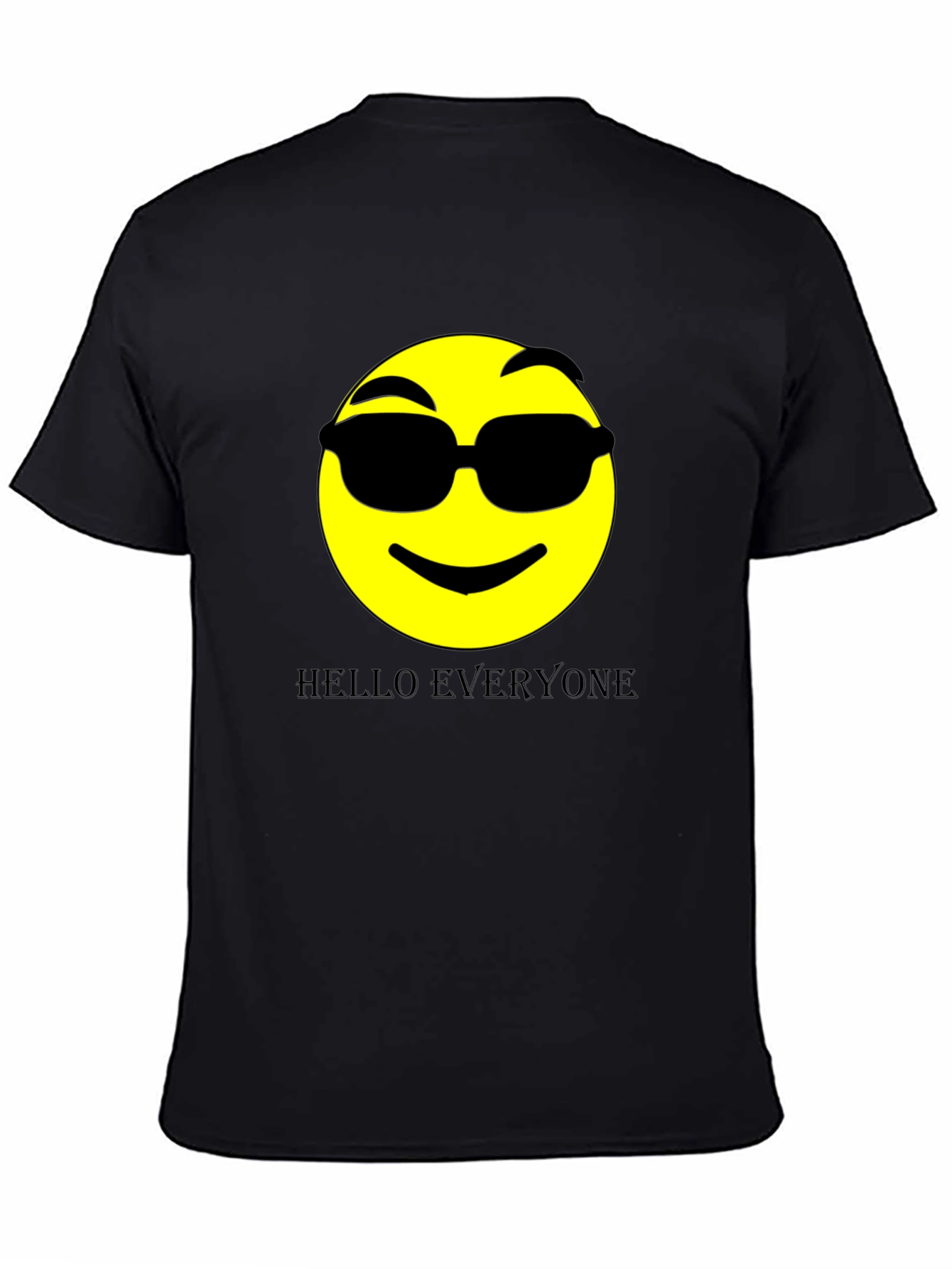 Cool Emoji Graphic Print Tee