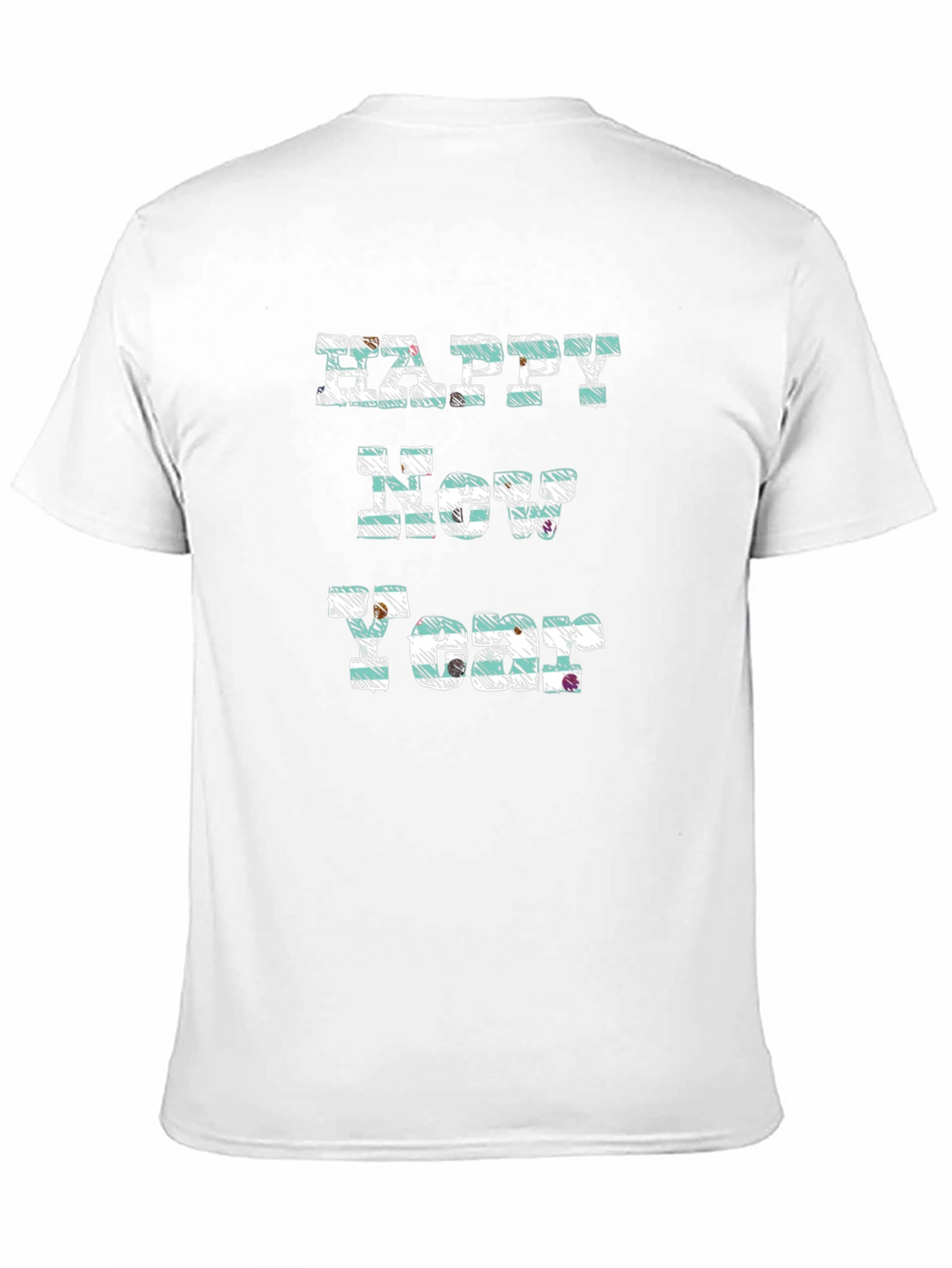 Happy New Year Graphic Tee - Festive Holiday Shirt