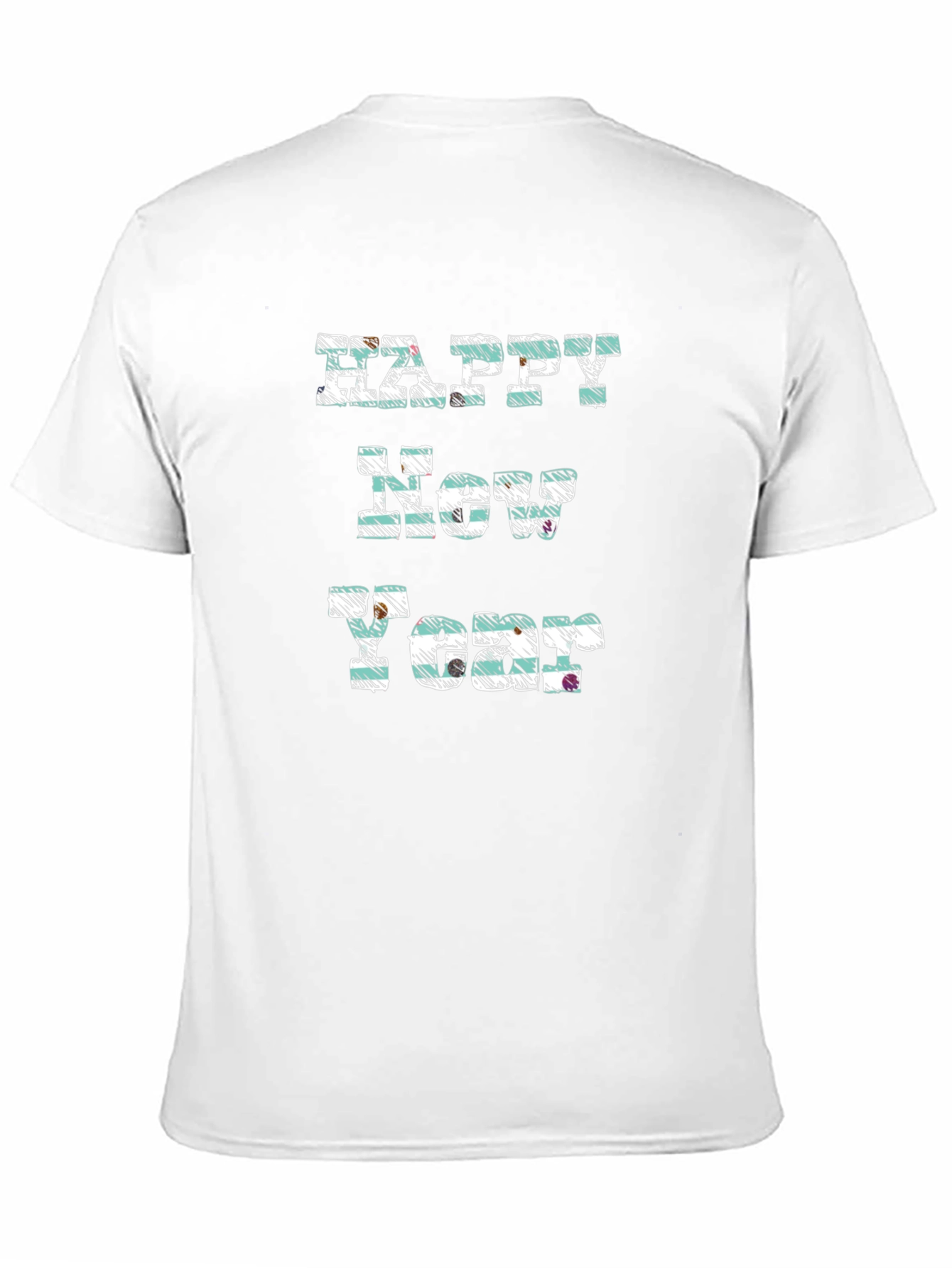 Happy New Year Graphic Tee - Festive Holiday Shirt