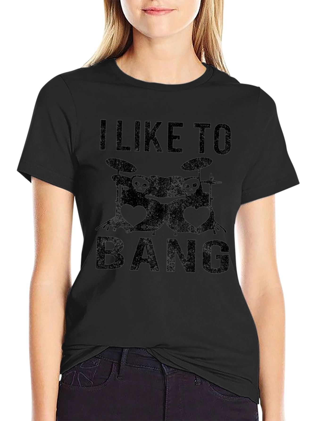 I Like To Bang Drummer Humor T-Shirt