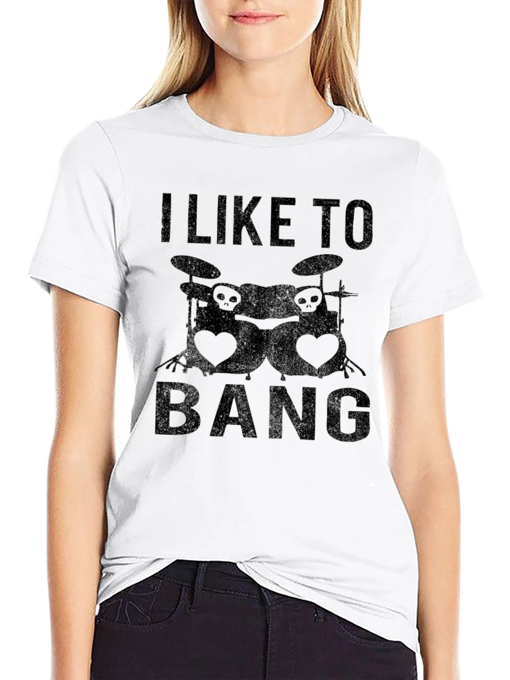 I Like To Bang Drummer Humor T-Shirt