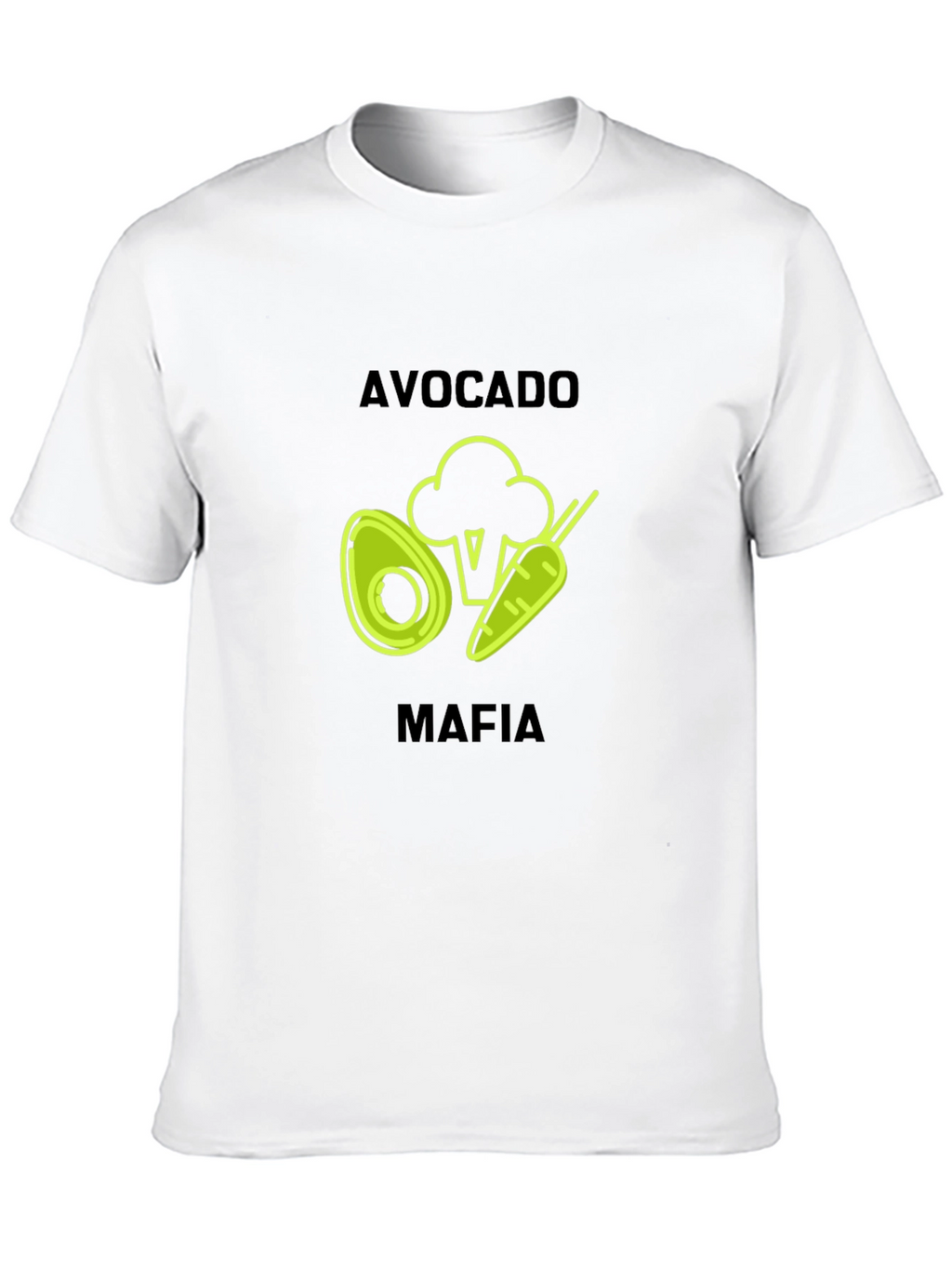 Avocado Mafia Black Graphic T-Shirt