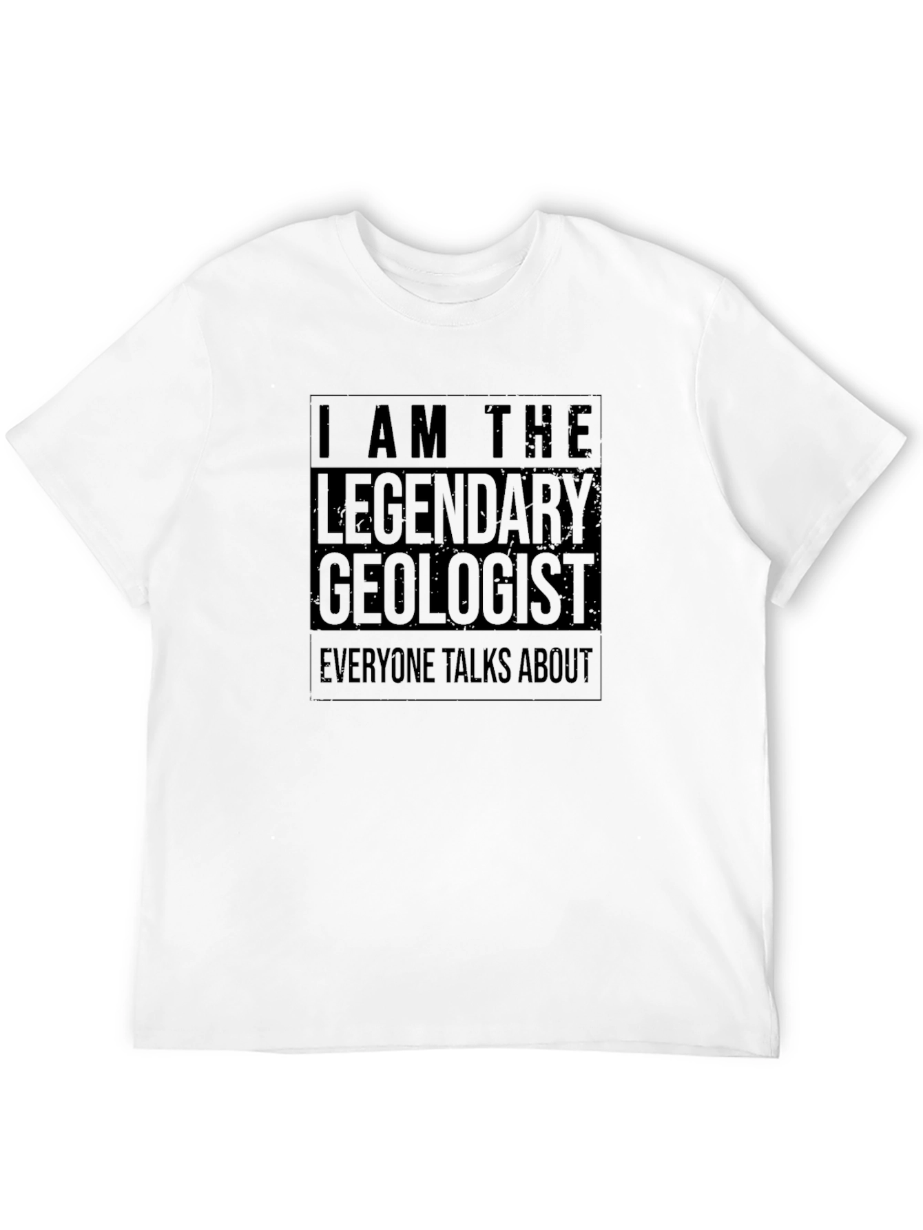Legendary Geologist Black T-Shirt