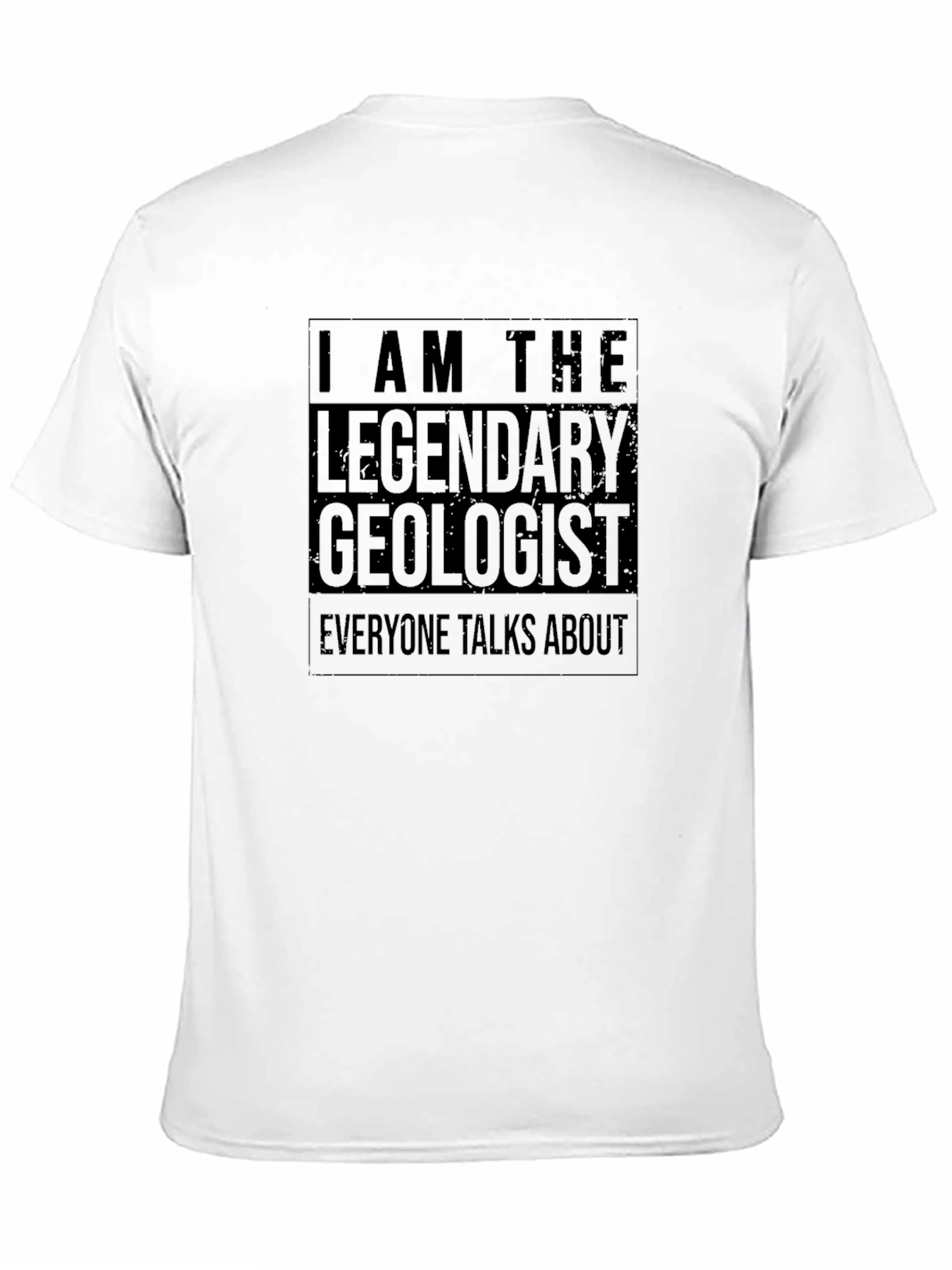 Legendary Geologist Black T-Shirt