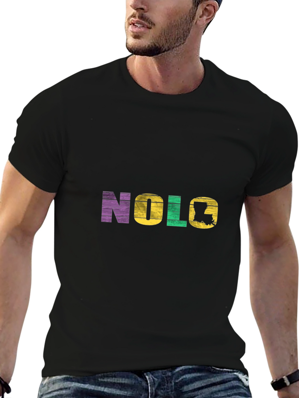 NOLO Louisiana Mardi Gras T-Shirt