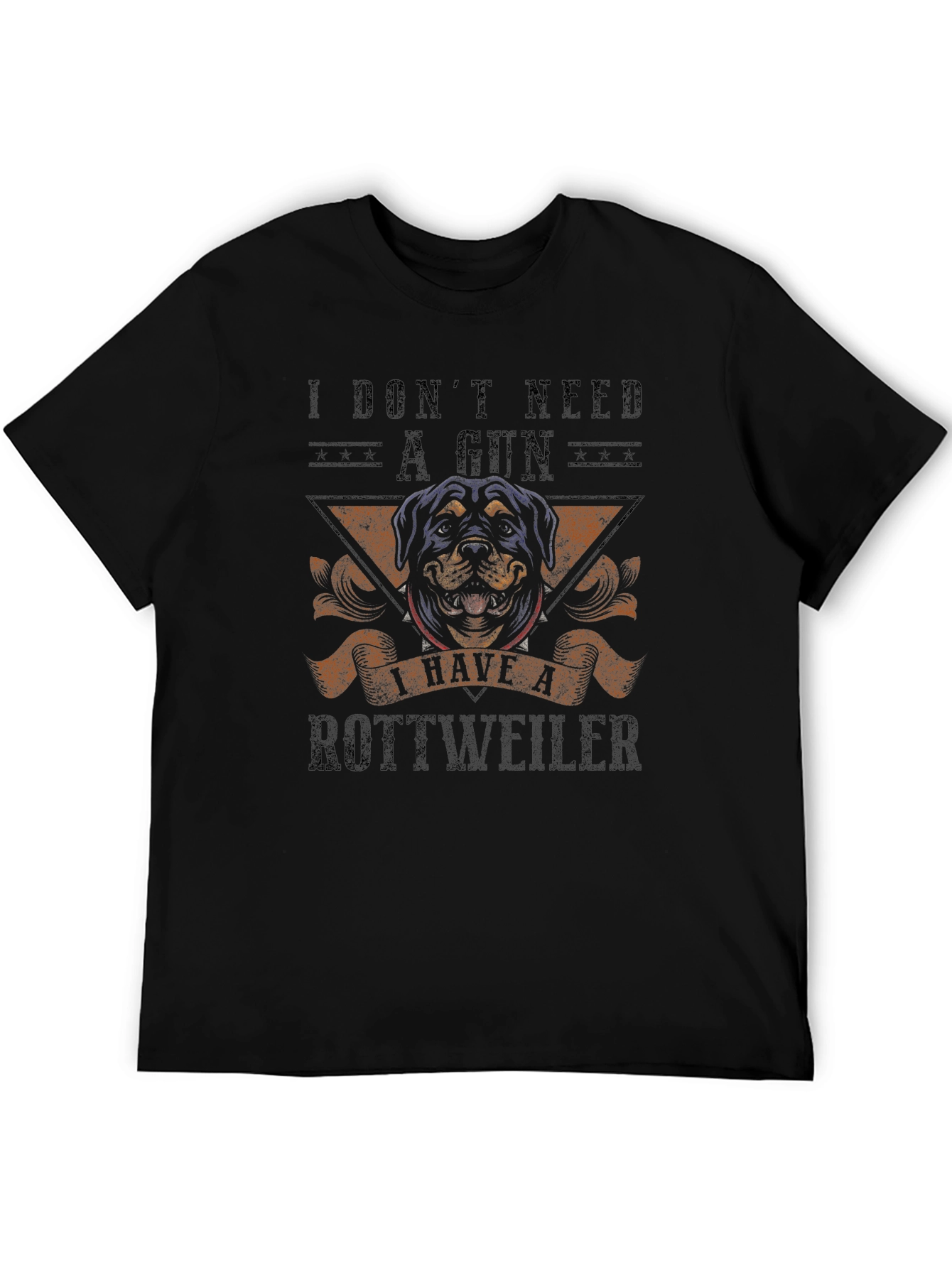 Rottweiler Dog Graphic T-Shirt - Protective Pet Owner