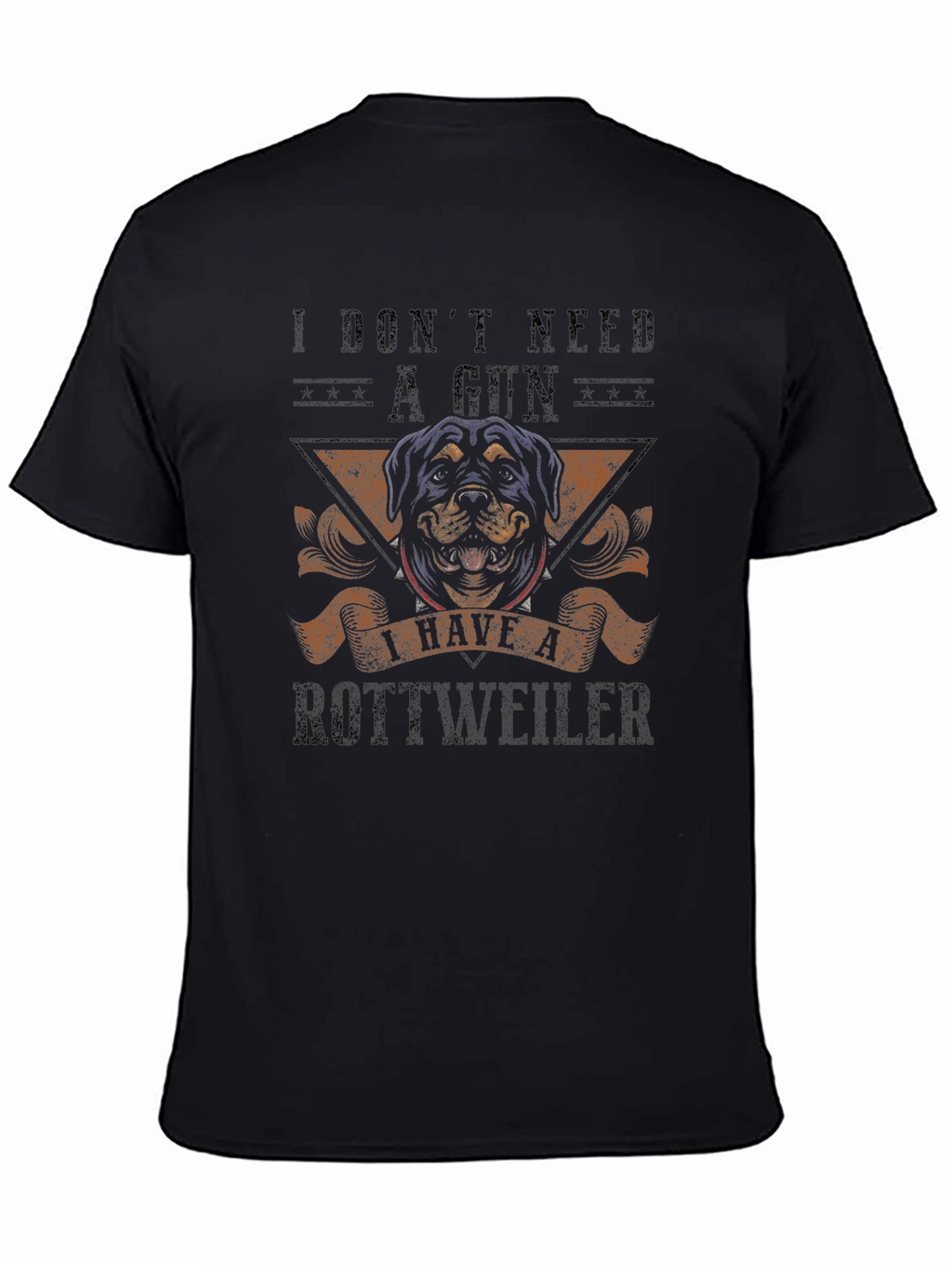 Rottweiler Dog Graphic T-Shirt - Protective Pet Owner