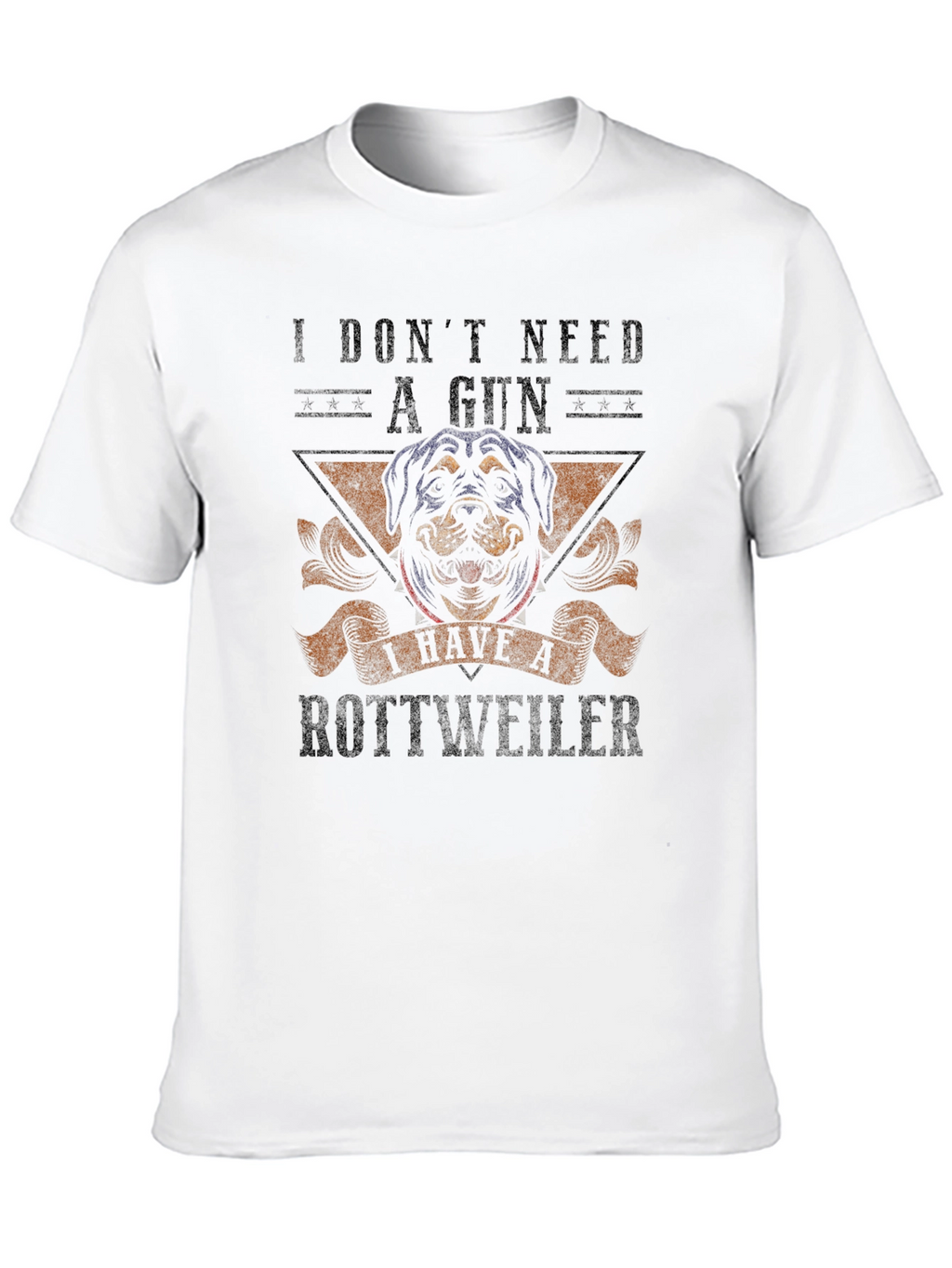 Rottweiler Dog Graphic T-Shirt - Protective Pet Owner