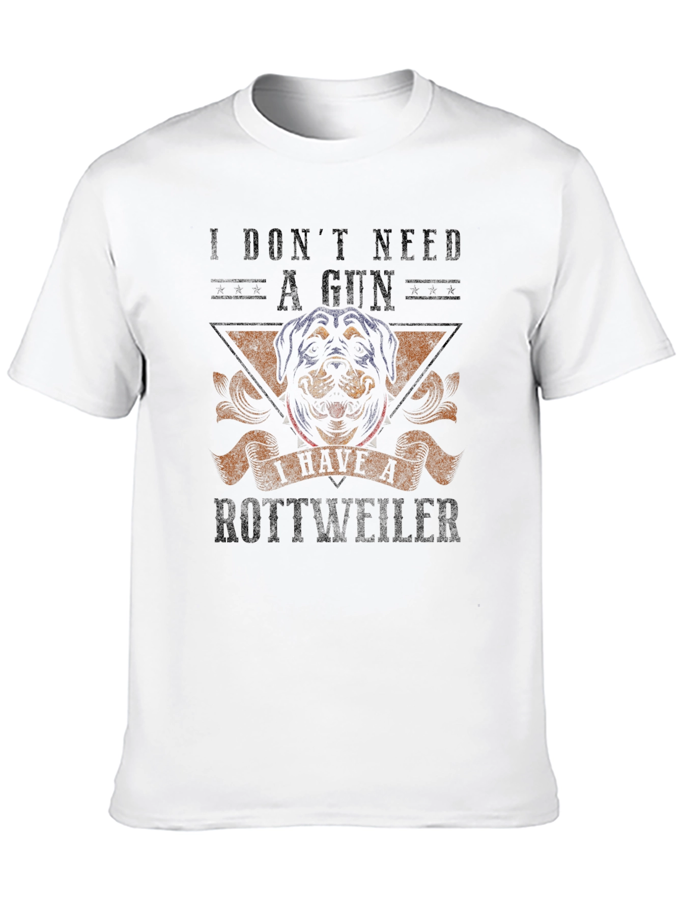 Rottweiler Dog Graphic T-Shirt - Protective Pet Owner