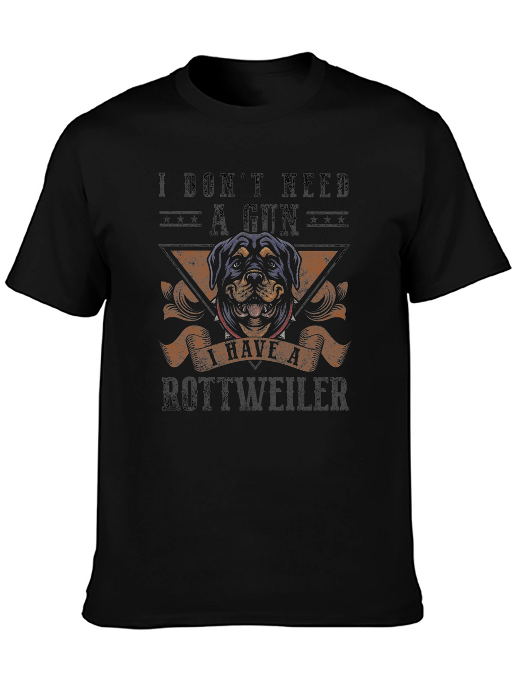 Rottweiler Dog Graphic T-Shirt - Protective Pet Owner