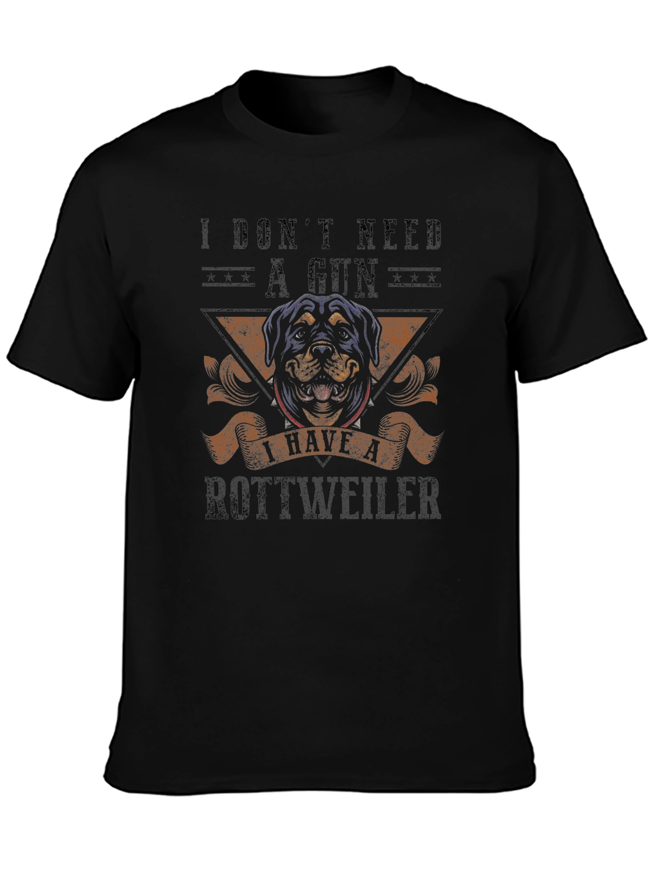 Rottweiler Dog Graphic T-Shirt - Protective Pet Owner