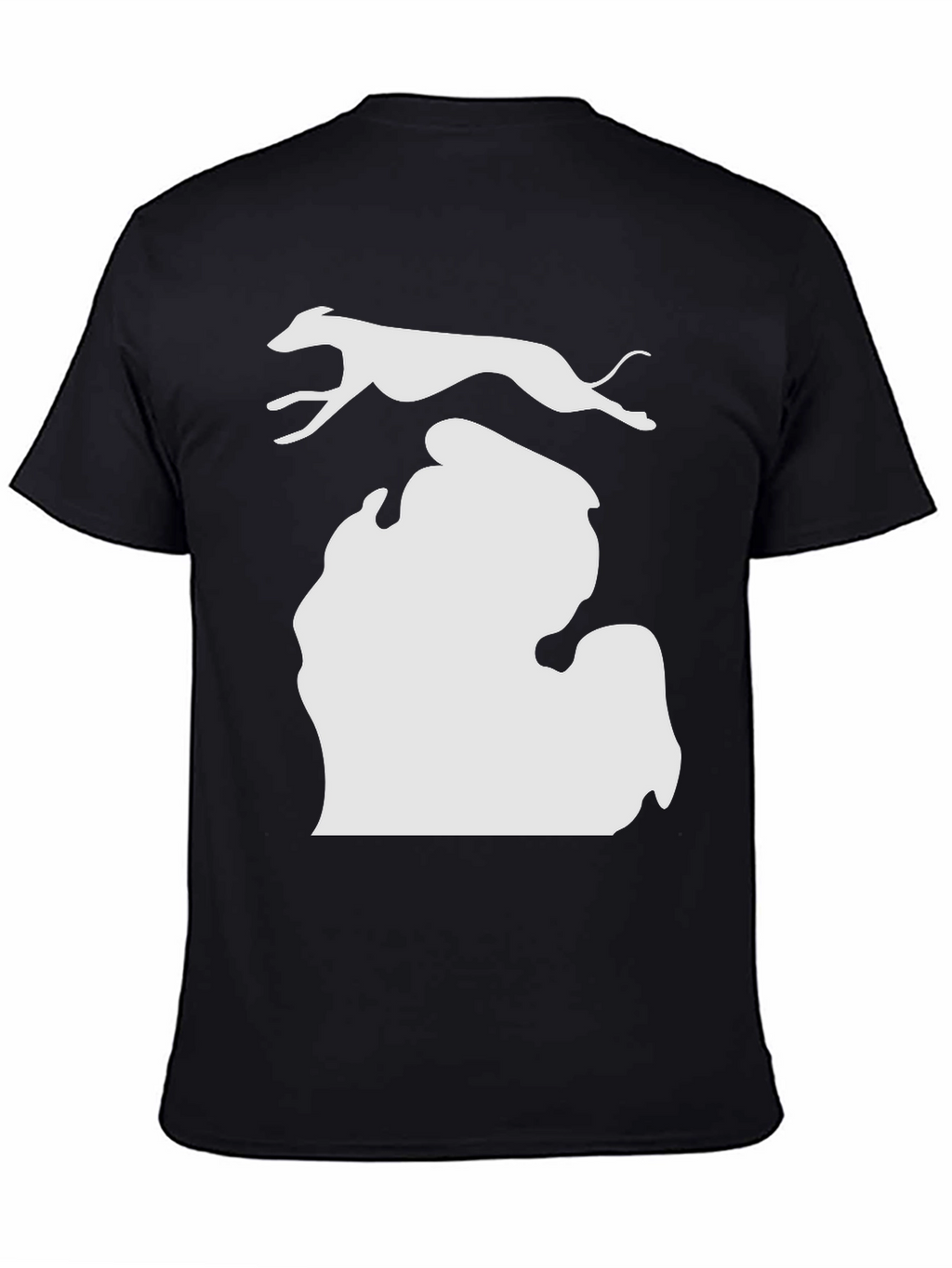 Michigan Greyhound Graphic Tee