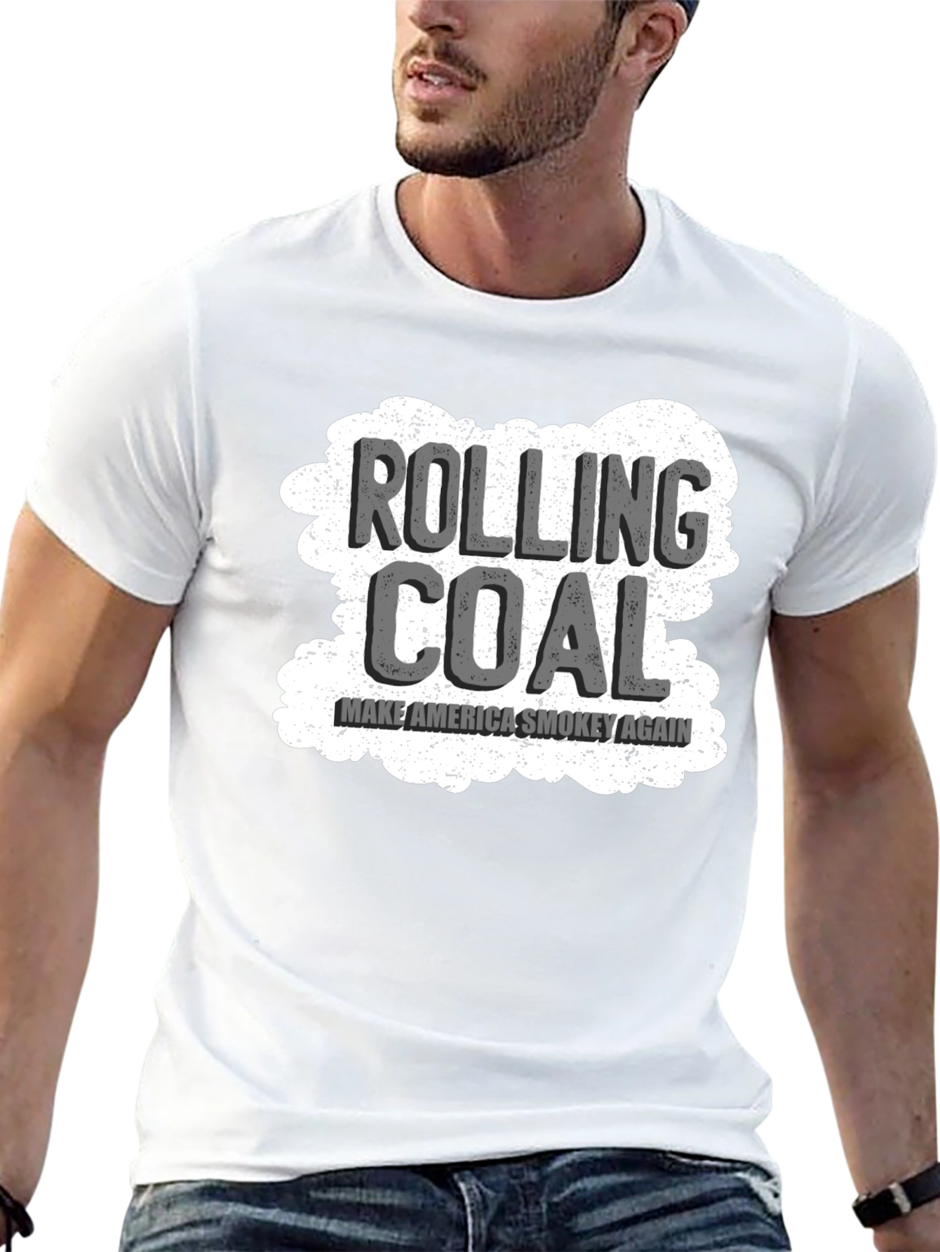 Rolling Coal Graphic Tee - Make America Smokey Again