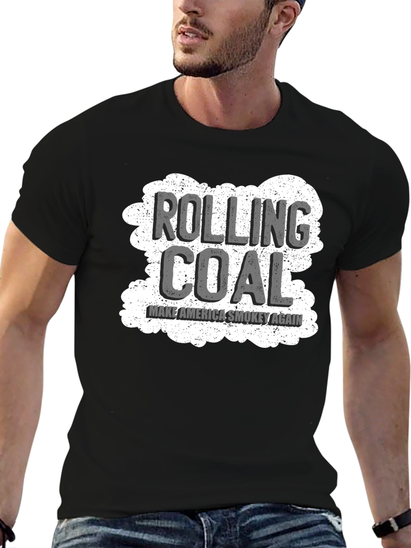 Rolling Coal Graphic Tee - Make America Smokey Again