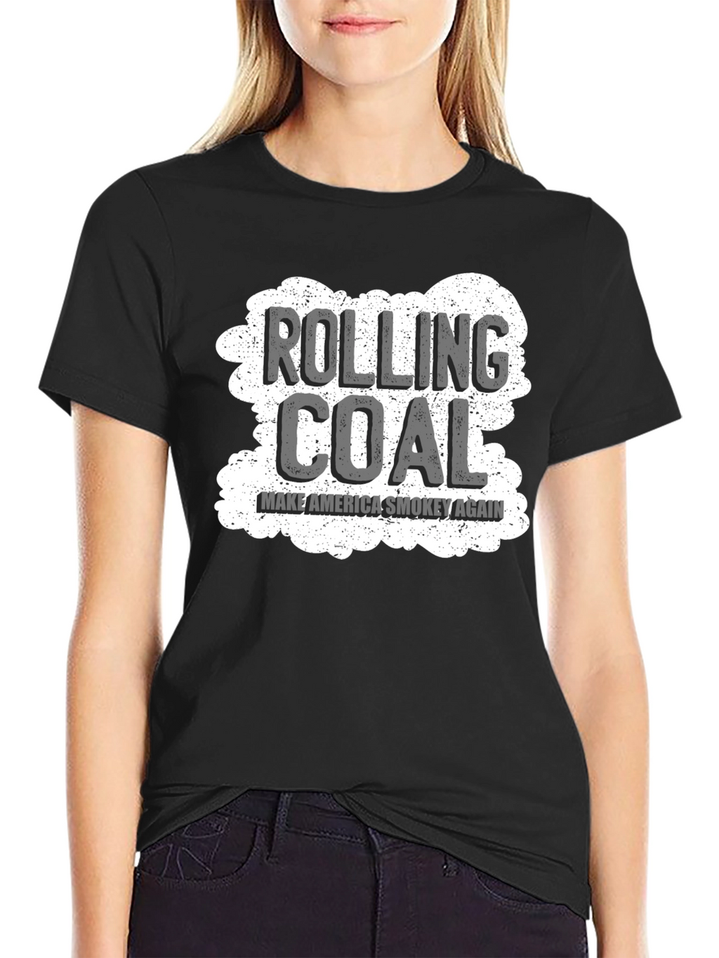 Rolling Coal Graphic Tee - Make America Smokey Again