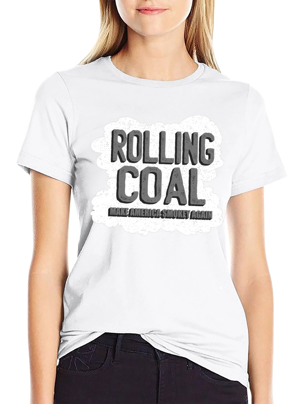 Rolling Coal Graphic Tee - Make America Smokey Again