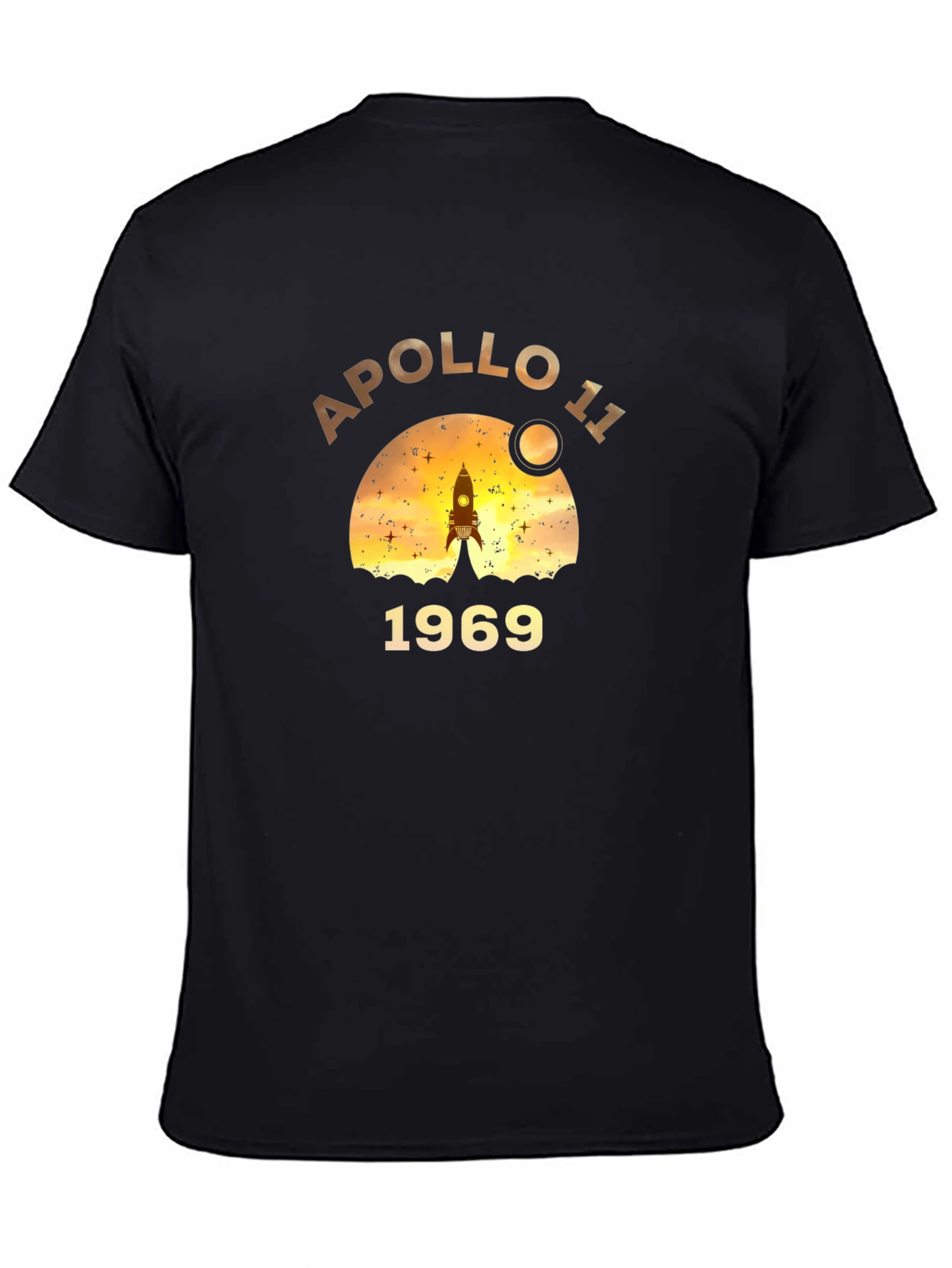 Apollo 11 1969 Black T-Shirt