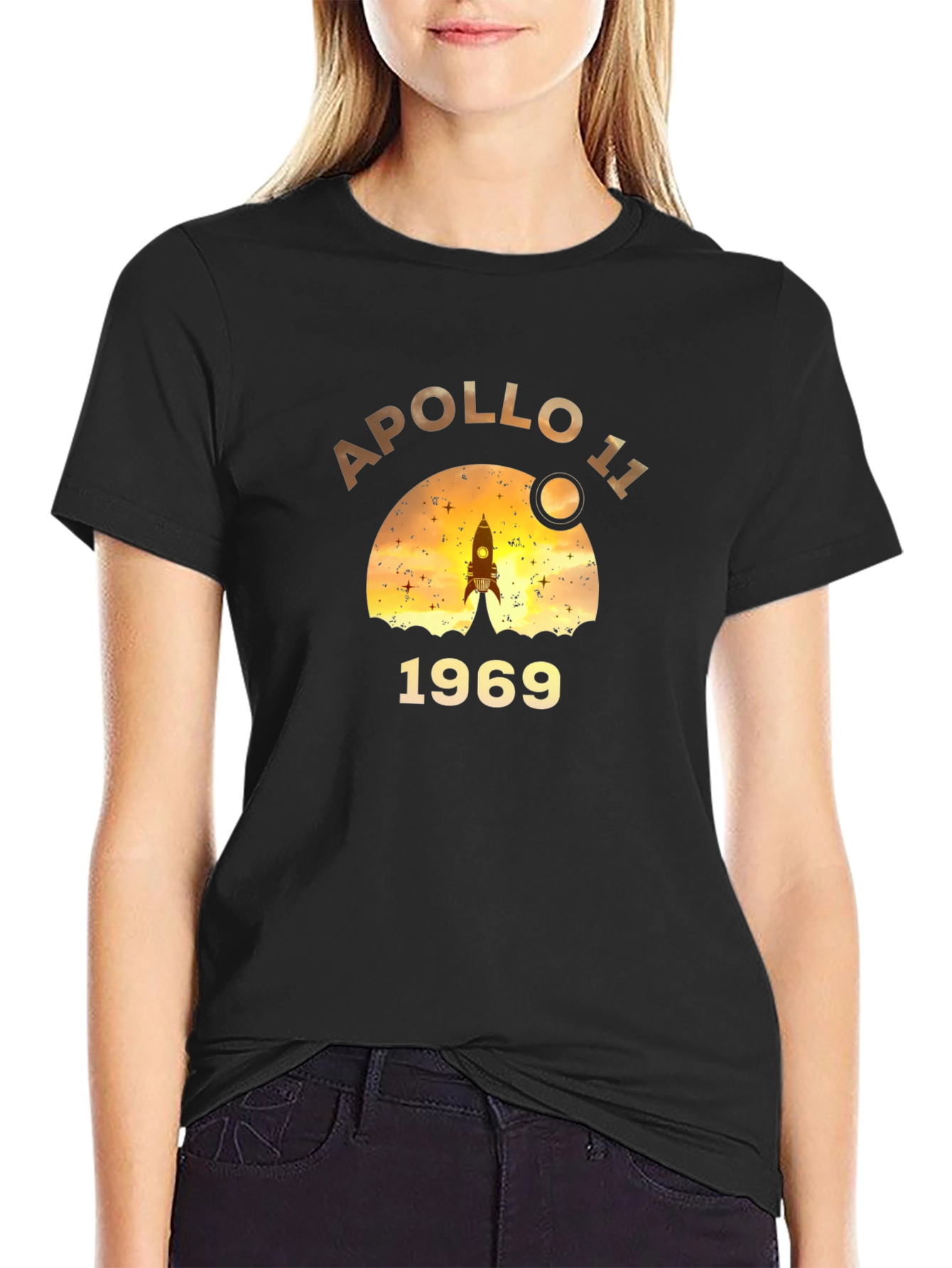 Apollo 11 1969 Black T-Shirt