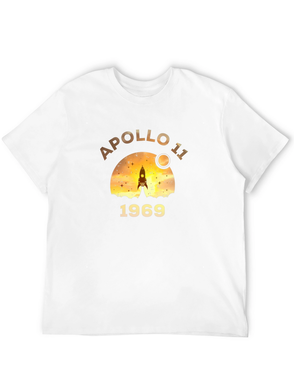 Apollo 11 1969 Black T-Shirt