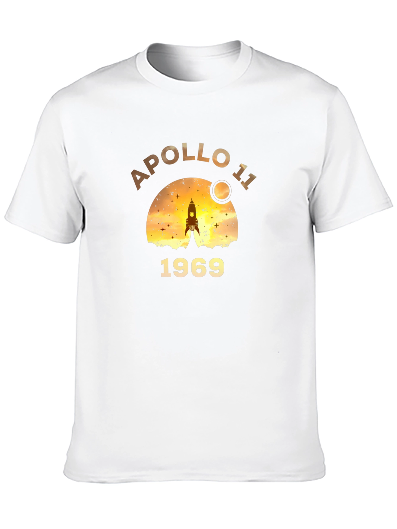 Apollo 11 1969 Black T-Shirt