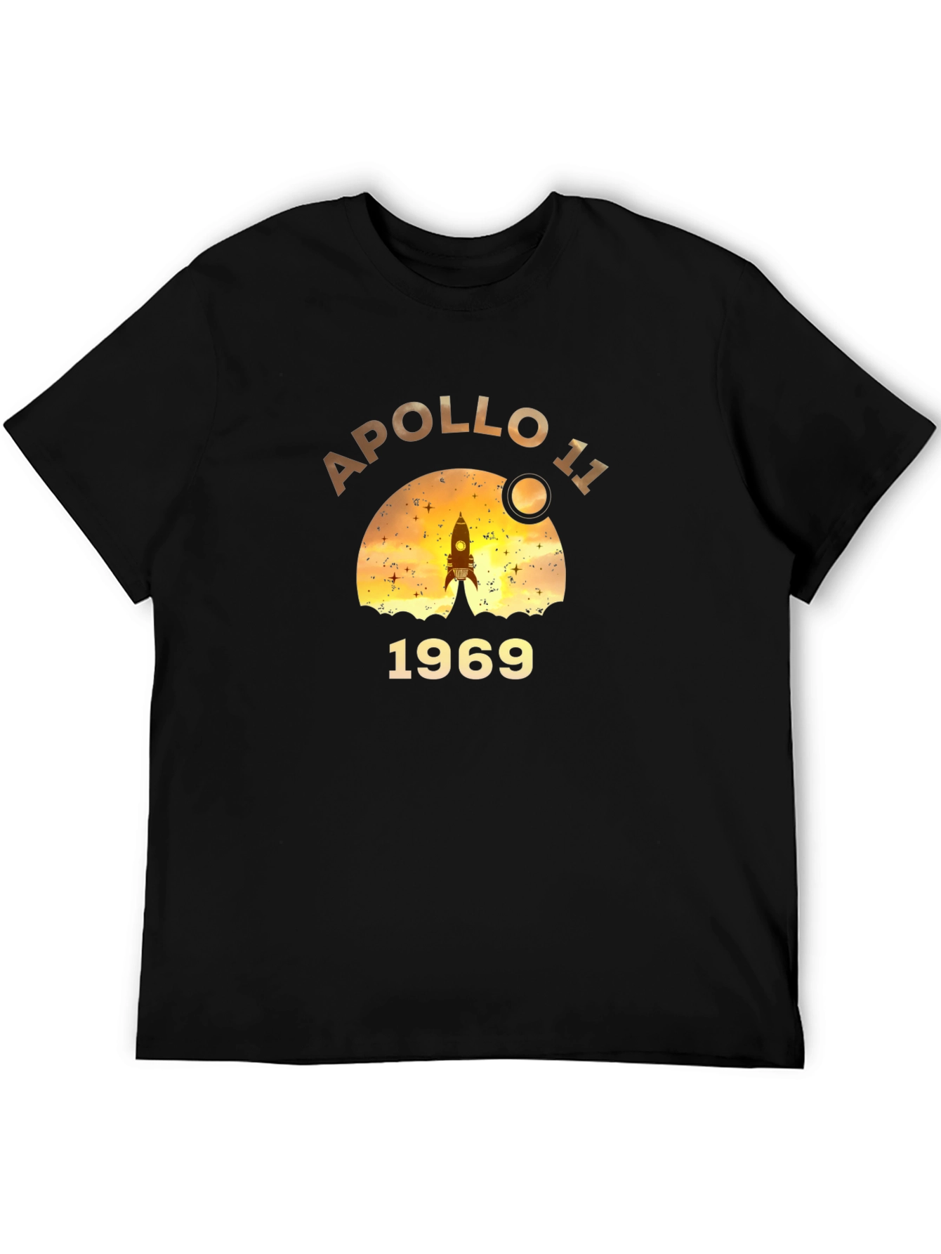 Apollo 11 1969 Black T-Shirt