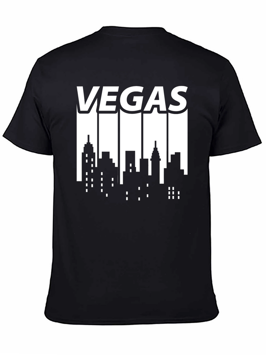 Vegas Cityscape Graphic Tee - Modern Style