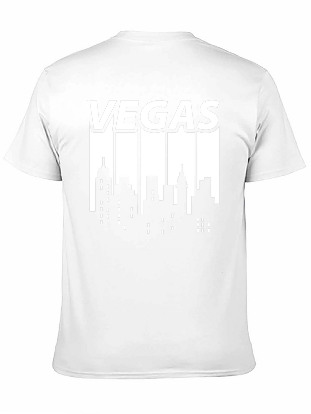 Vegas Cityscape Graphic Tee - Modern Style