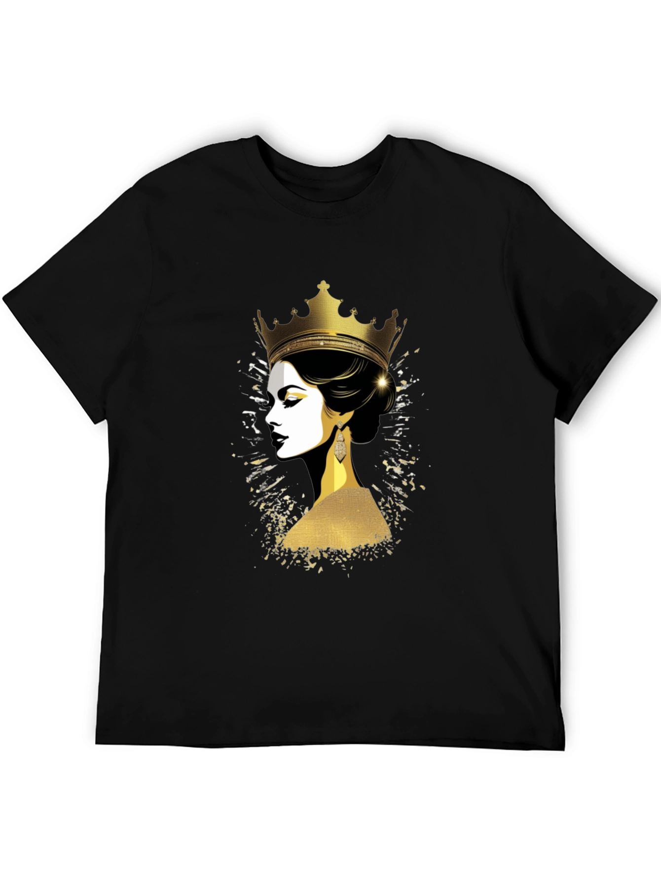 Queen Graphic Black T-Shirt