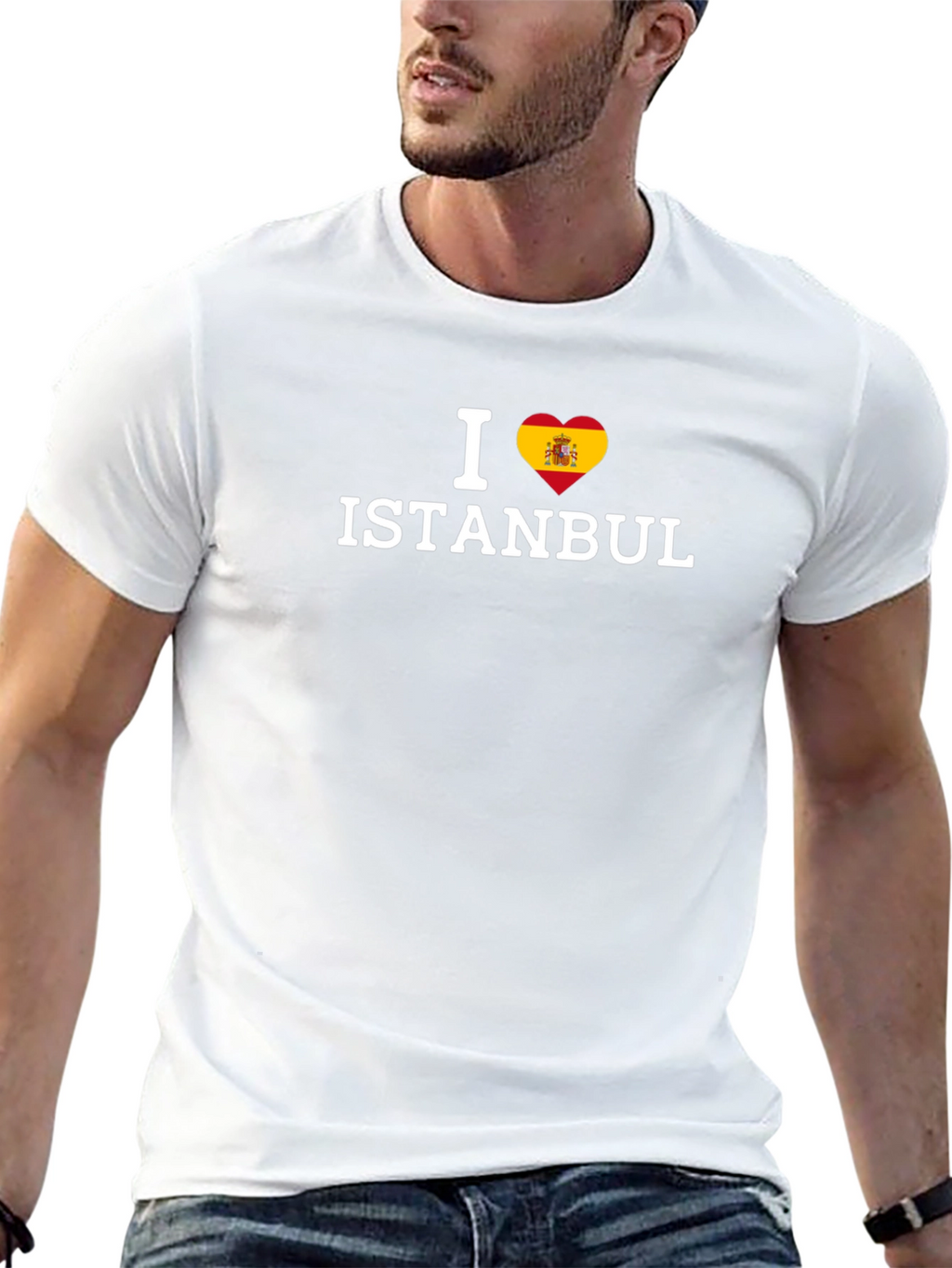 I Heart Spain Istanbul Black T-Shirt