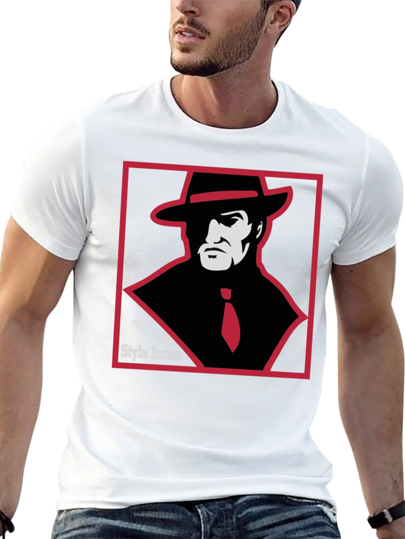 Style Icons T-Shirt: Gangster Graphic Tee