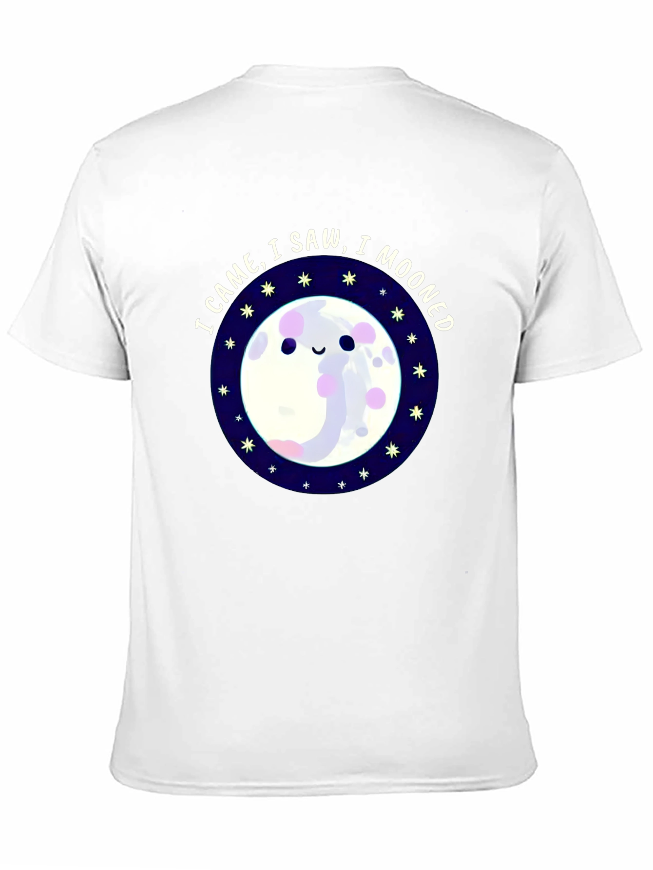 I Came I Saw I Mooned Black T-Shirt