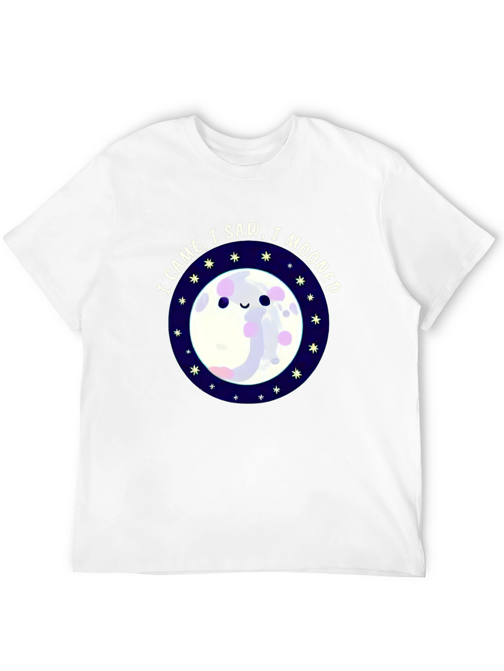 I Came I Saw I Mooned Black T-Shirt