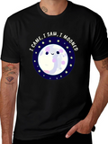 I Came I Saw I Mooned Black T-Shirt