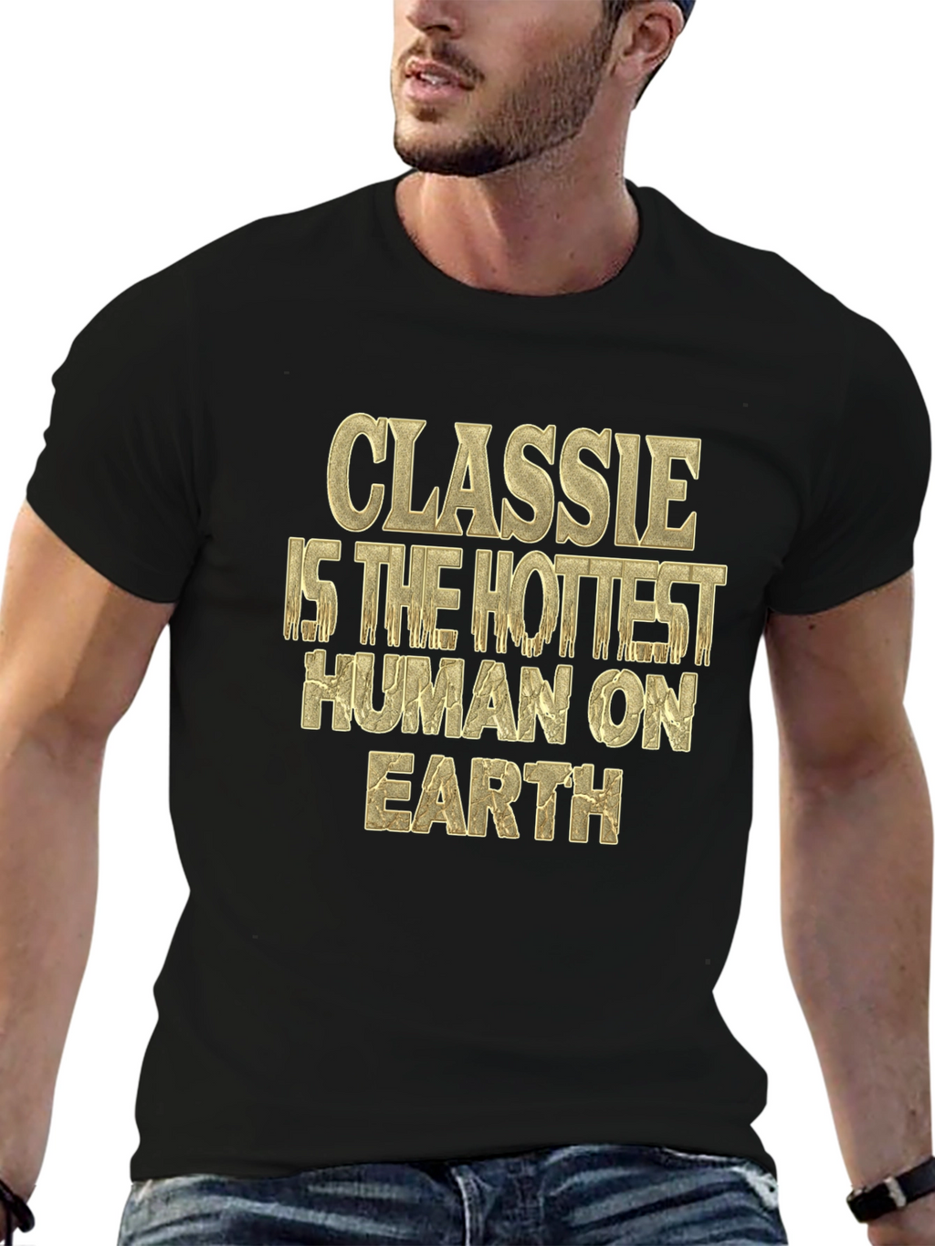 Classie Hottest Human on Earth Graphic Tee