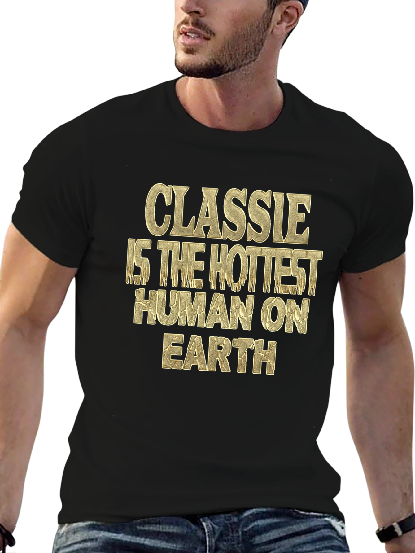 Classie Hottest Human on Earth Graphic Tee