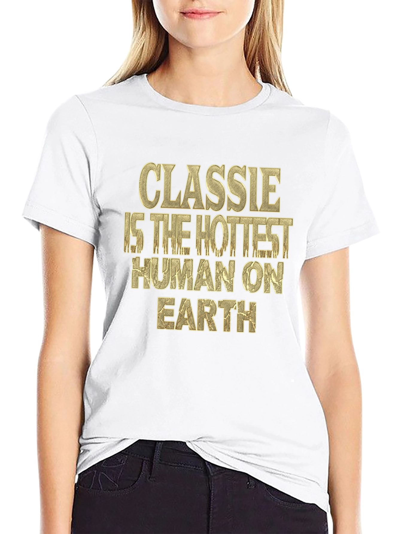 Classie Hottest Human on Earth Graphic Tee