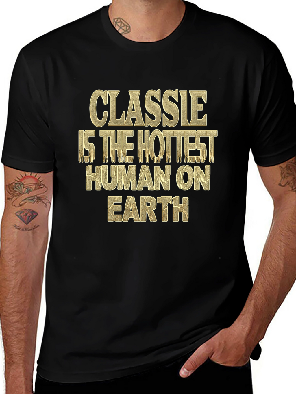 Classie Hottest Human on Earth Graphic Tee