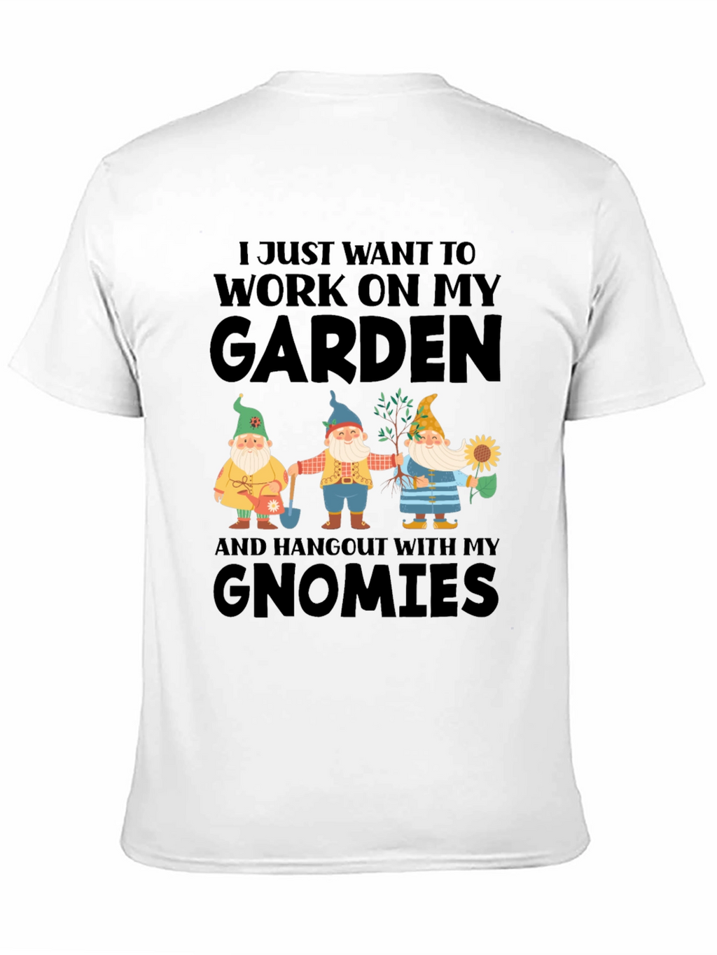 Garden Gnome Graphic Tee