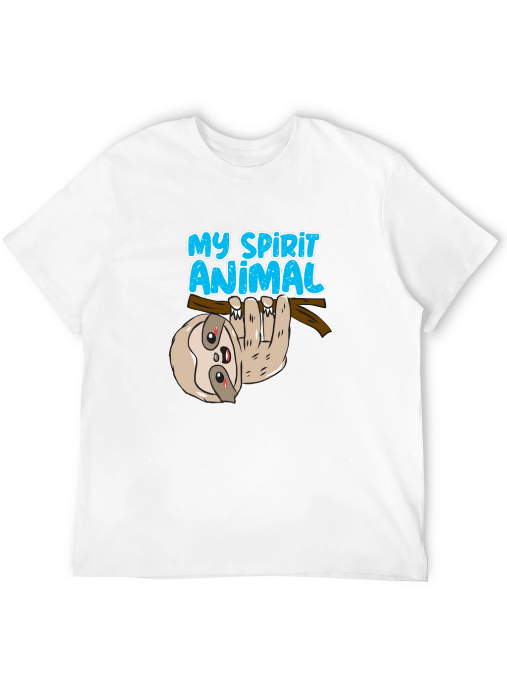 My Spirit Animal Sloth T-Shirt - Soft Cotton Tee