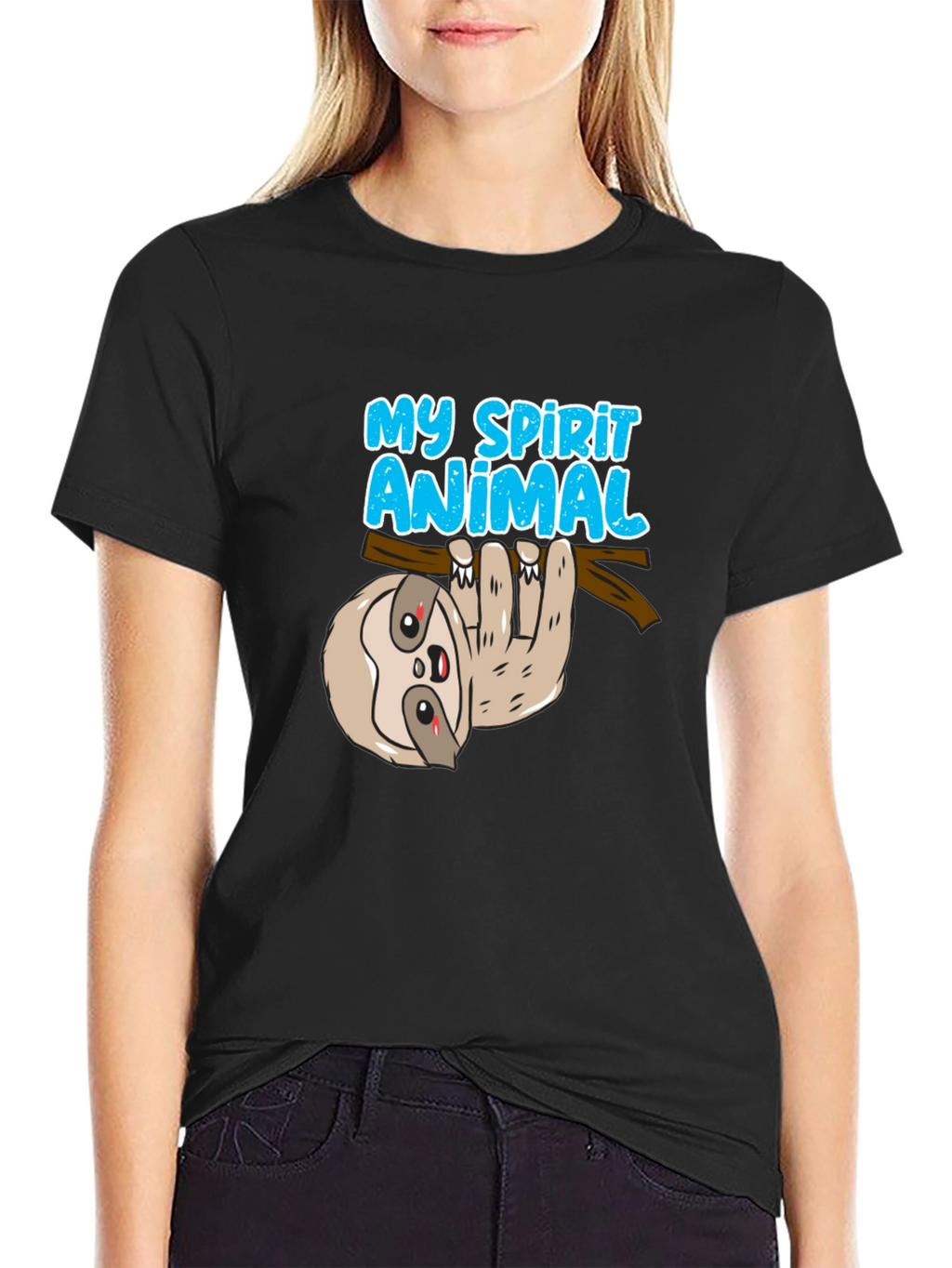 My Spirit Animal Sloth T-Shirt - Soft Cotton Tee