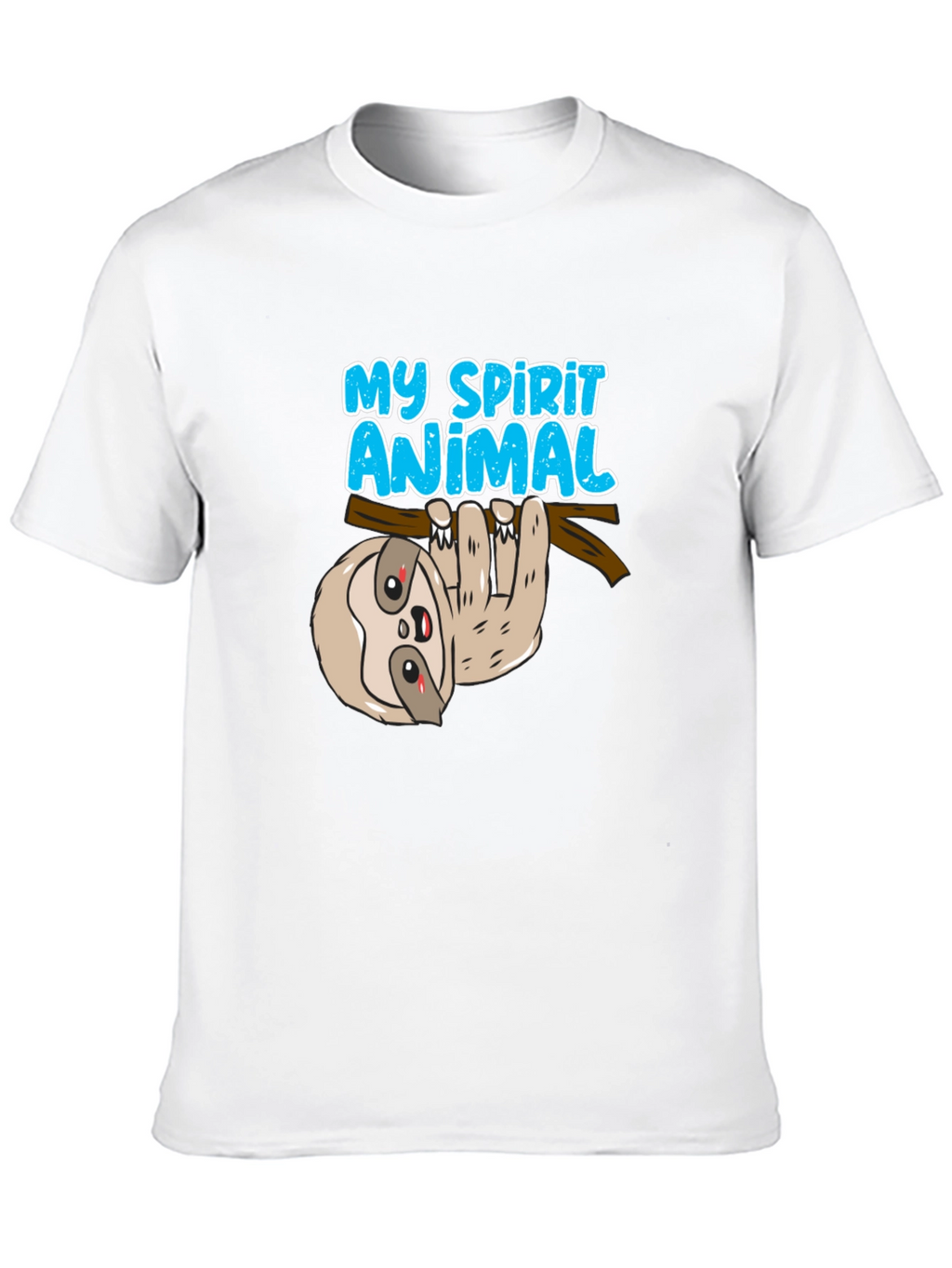 My Spirit Animal Sloth T-Shirt - Soft Cotton Tee
