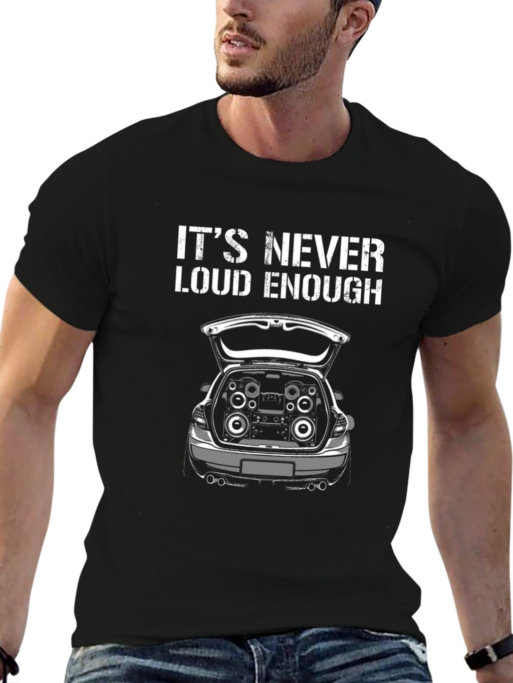 Its Never Loud Enough T-Shirt Car Audio Gift