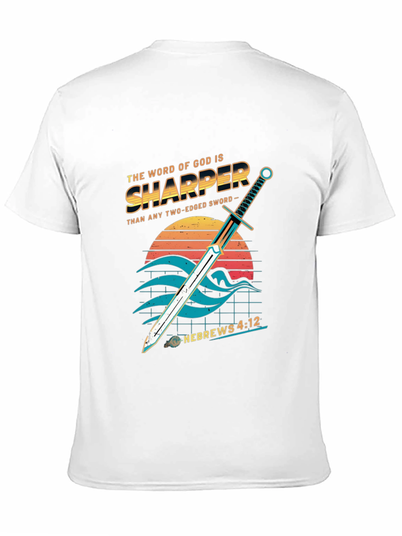 Sword of God Hebrews 4:12 Graphic Tee