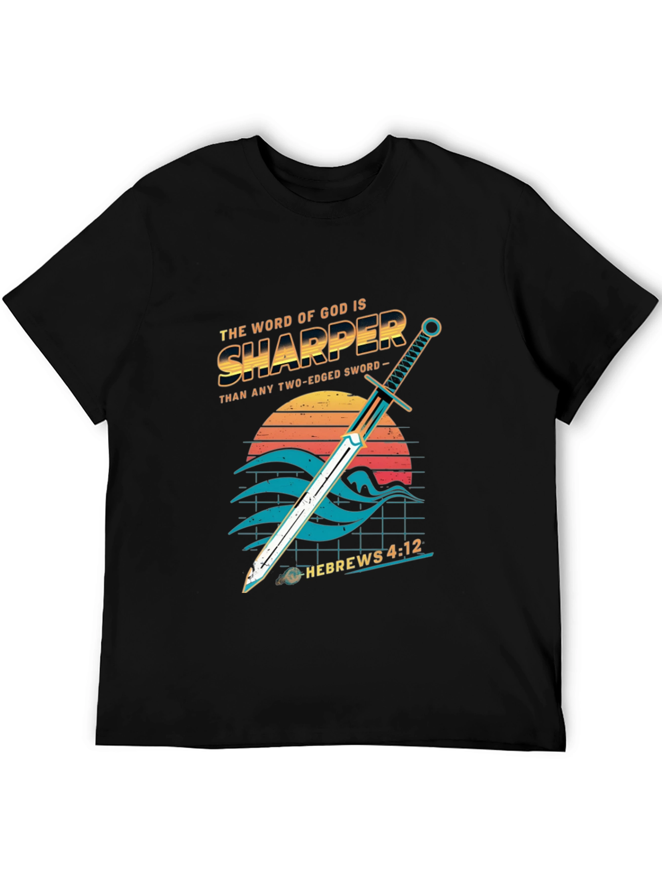 Sword of God Hebrews 4:12 Graphic Tee