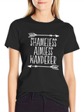 Shameless Aimless Wanderer Graphic Tee