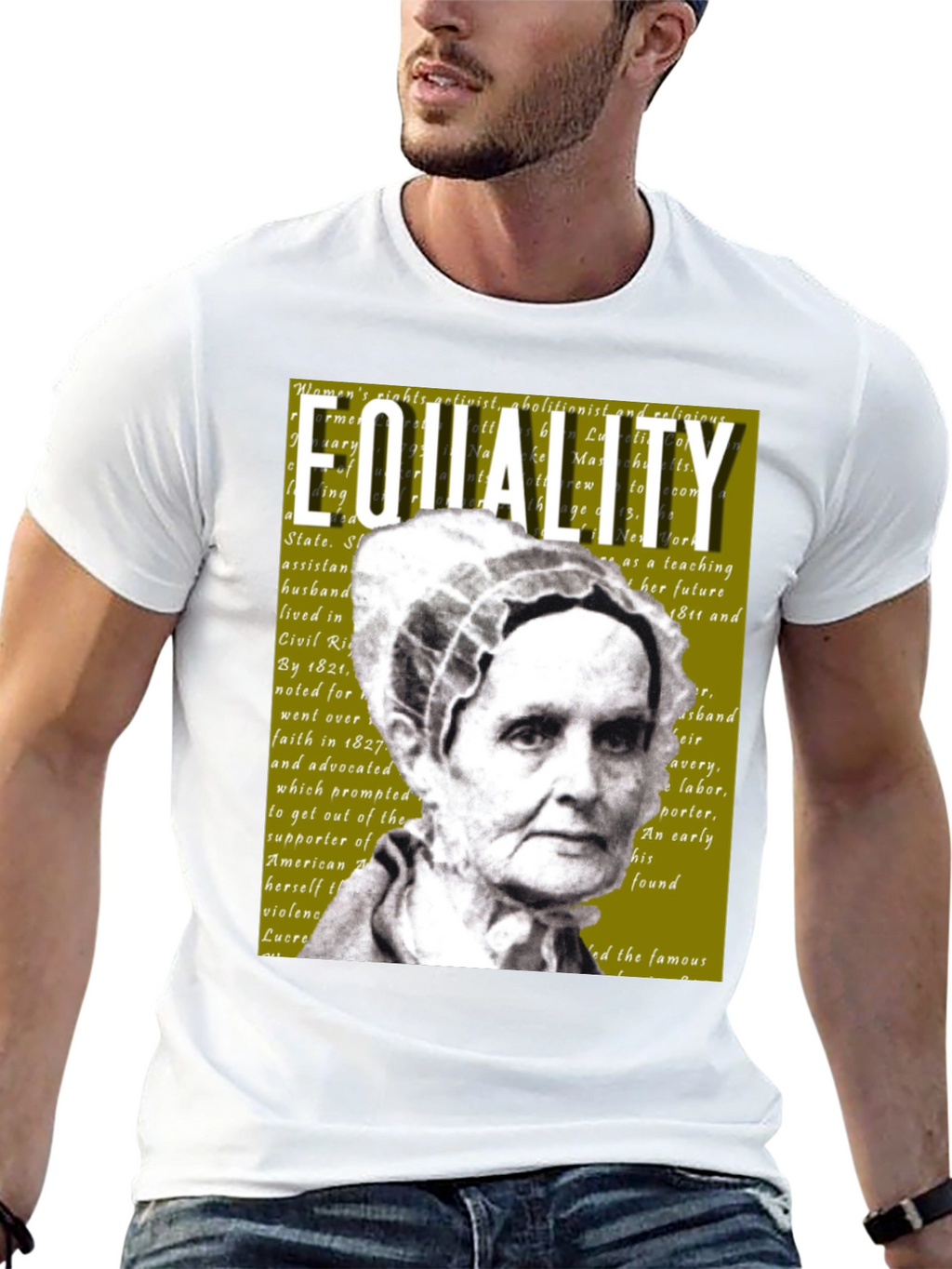 Equality T-Shirt Lucretia Mott Womens Rights Activist