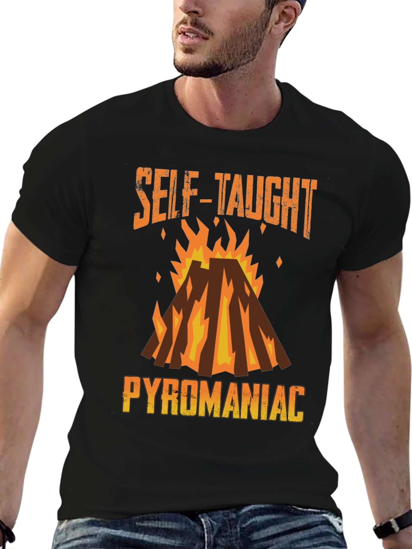 Self-Taught Pyromaniac Graphic Tee