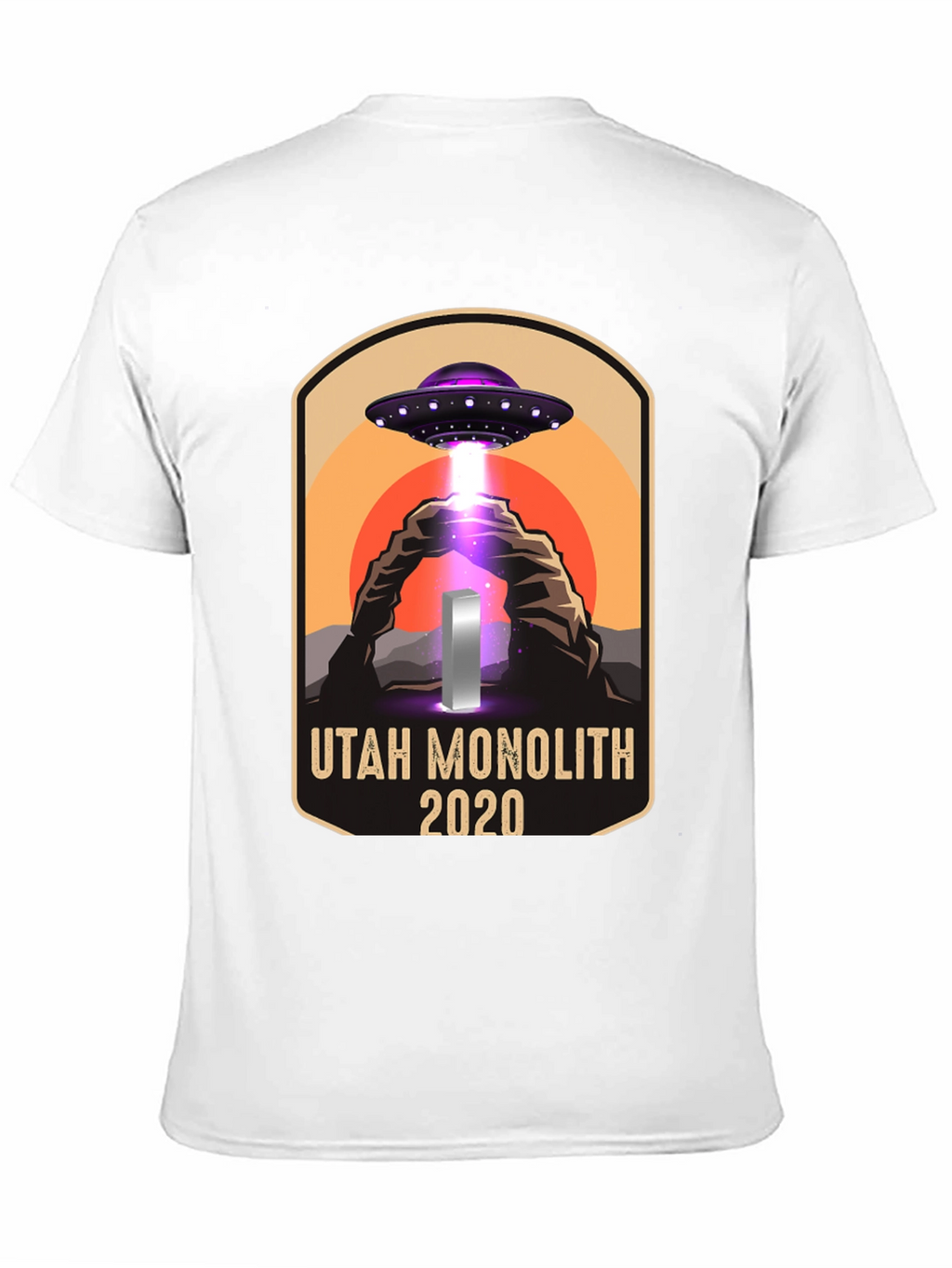 Utah Monolith 2020 UFO Graphic T-Shirt