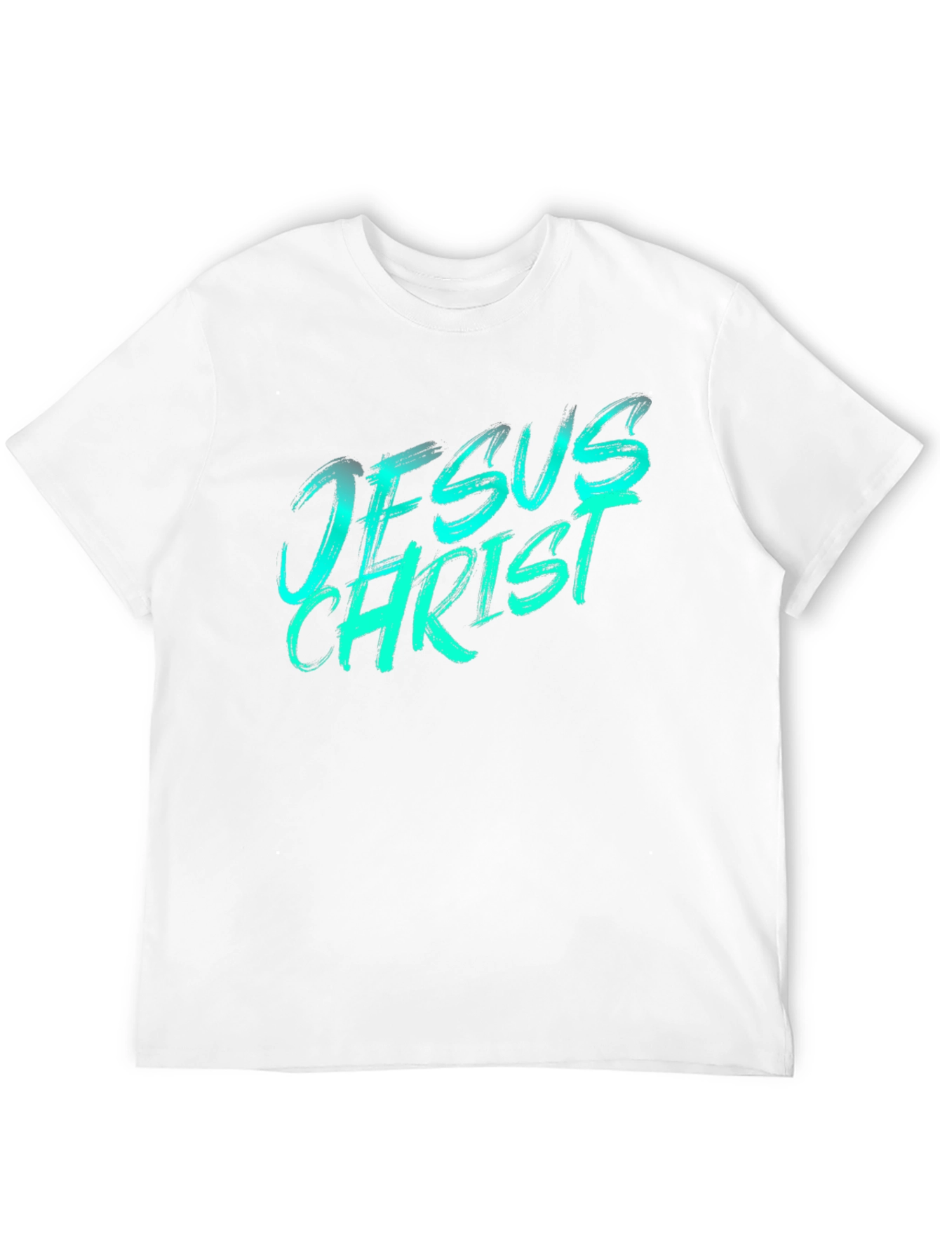Jesus Christ Graphic Tee - Black Casual T-Shirt