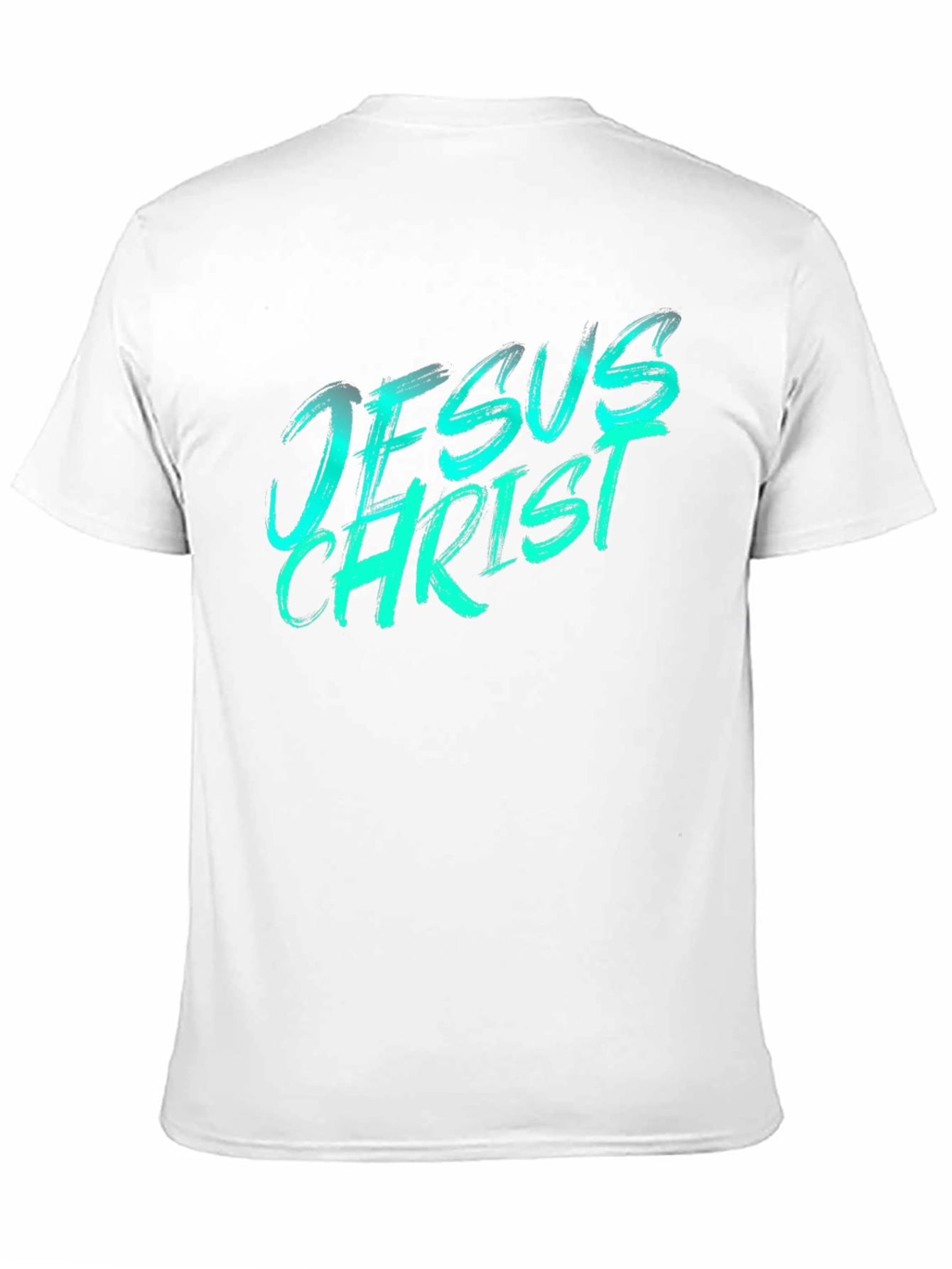 Jesus Christ Graphic Tee - Black Casual T-Shirt
